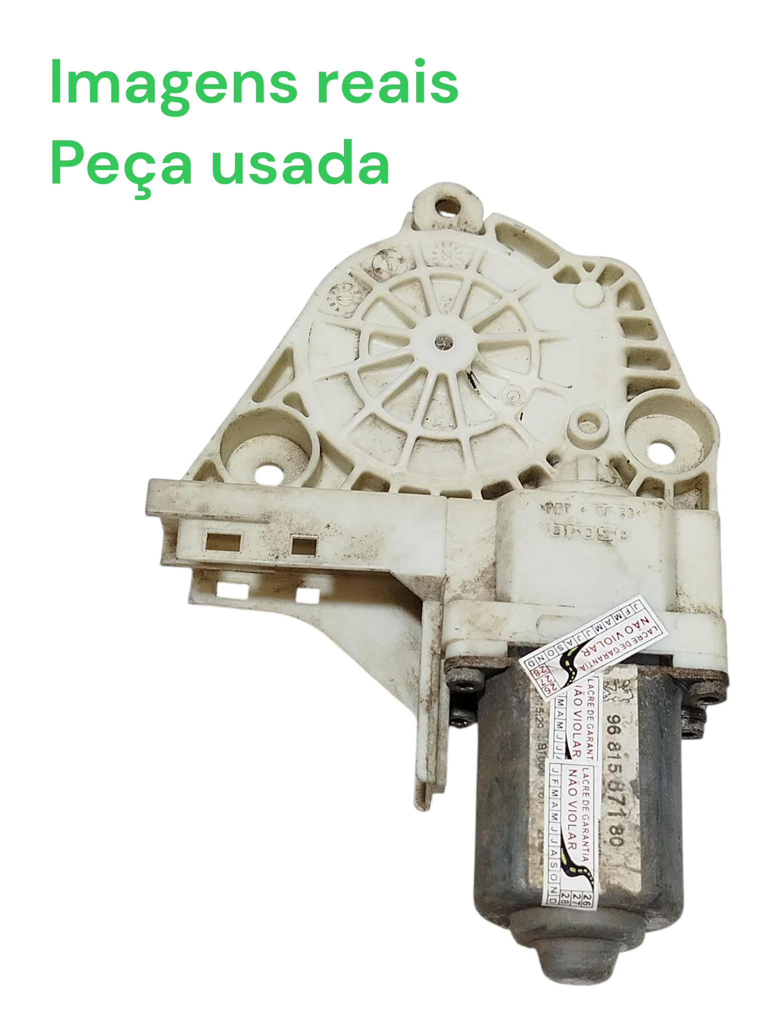 Motor Máquina Vidro Dianteira Direita Peugeot 307 2008