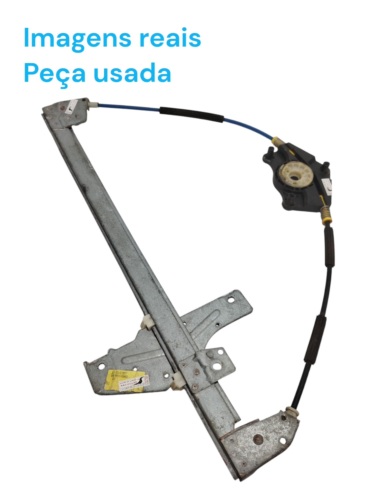 Máquina Vidro Dianteira Esquerda Peugeot 307 2008 9634456980