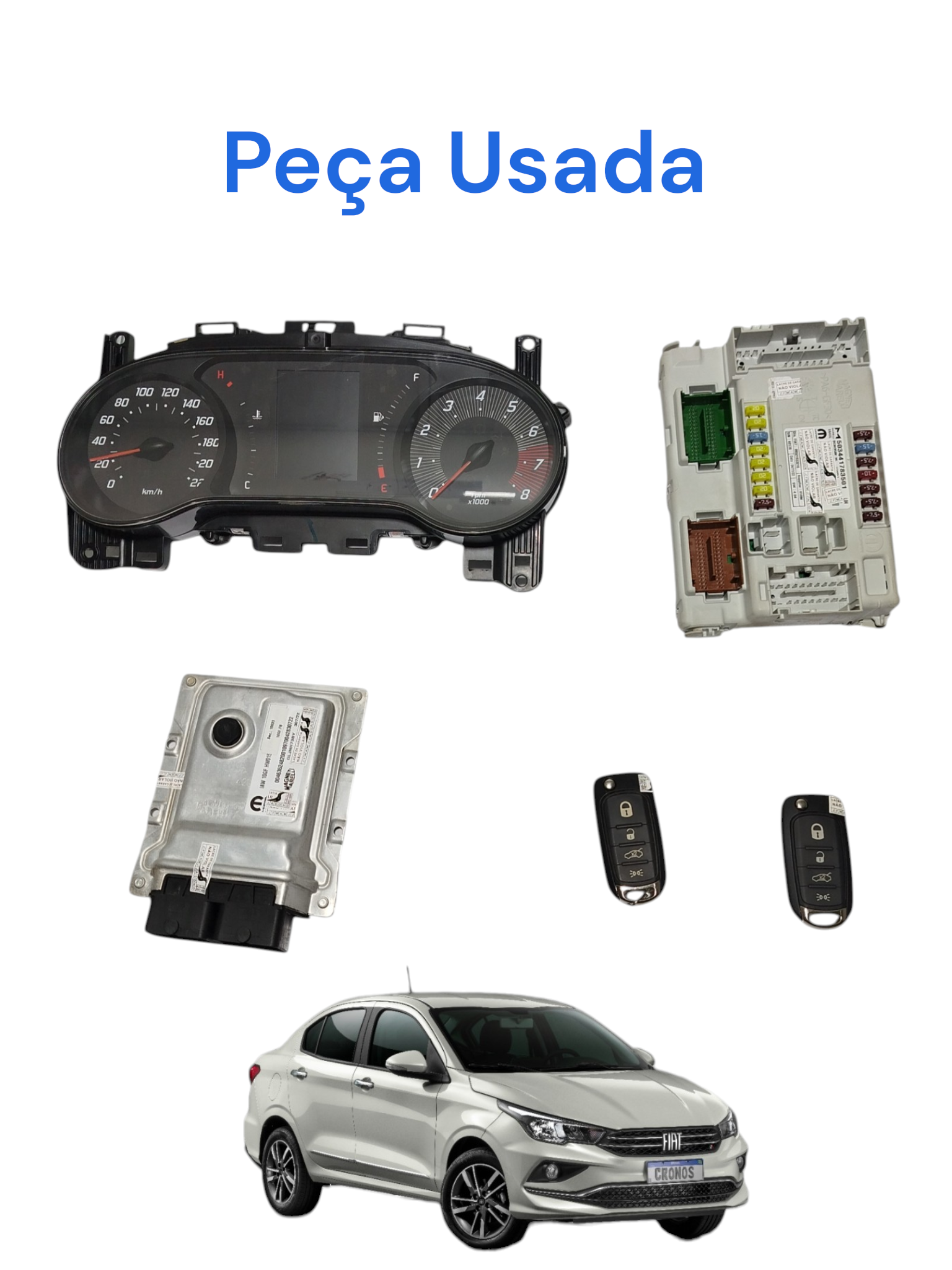 Kit Módulo Code Fiat Cronos 2023 00521933210