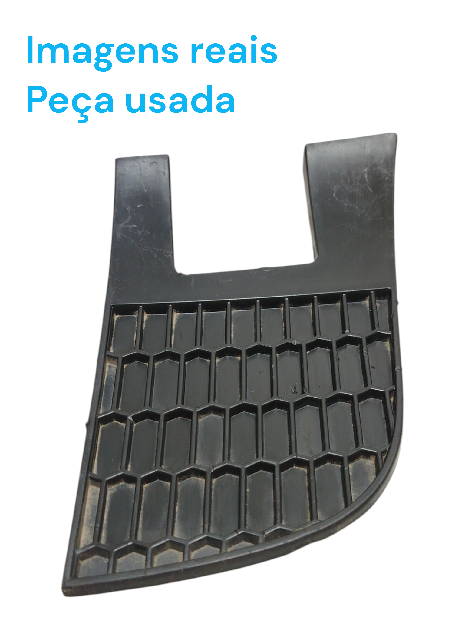 Grade Parachoque Traseiro Esquerdo Citroën C3 Aircross 2012 Preto
