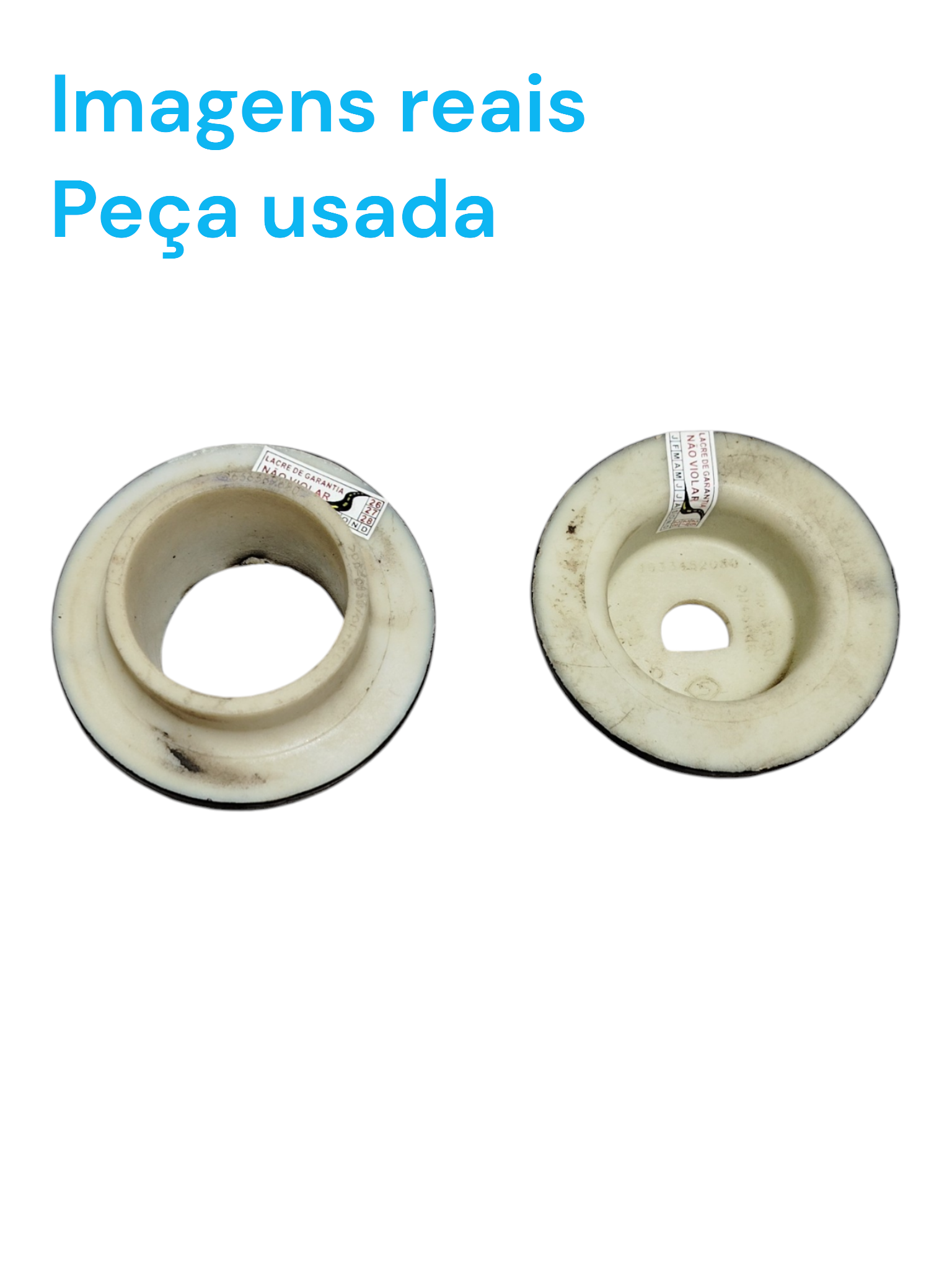 Par Batente Mola Amortecedor Traseiro Peugeot 307 2010