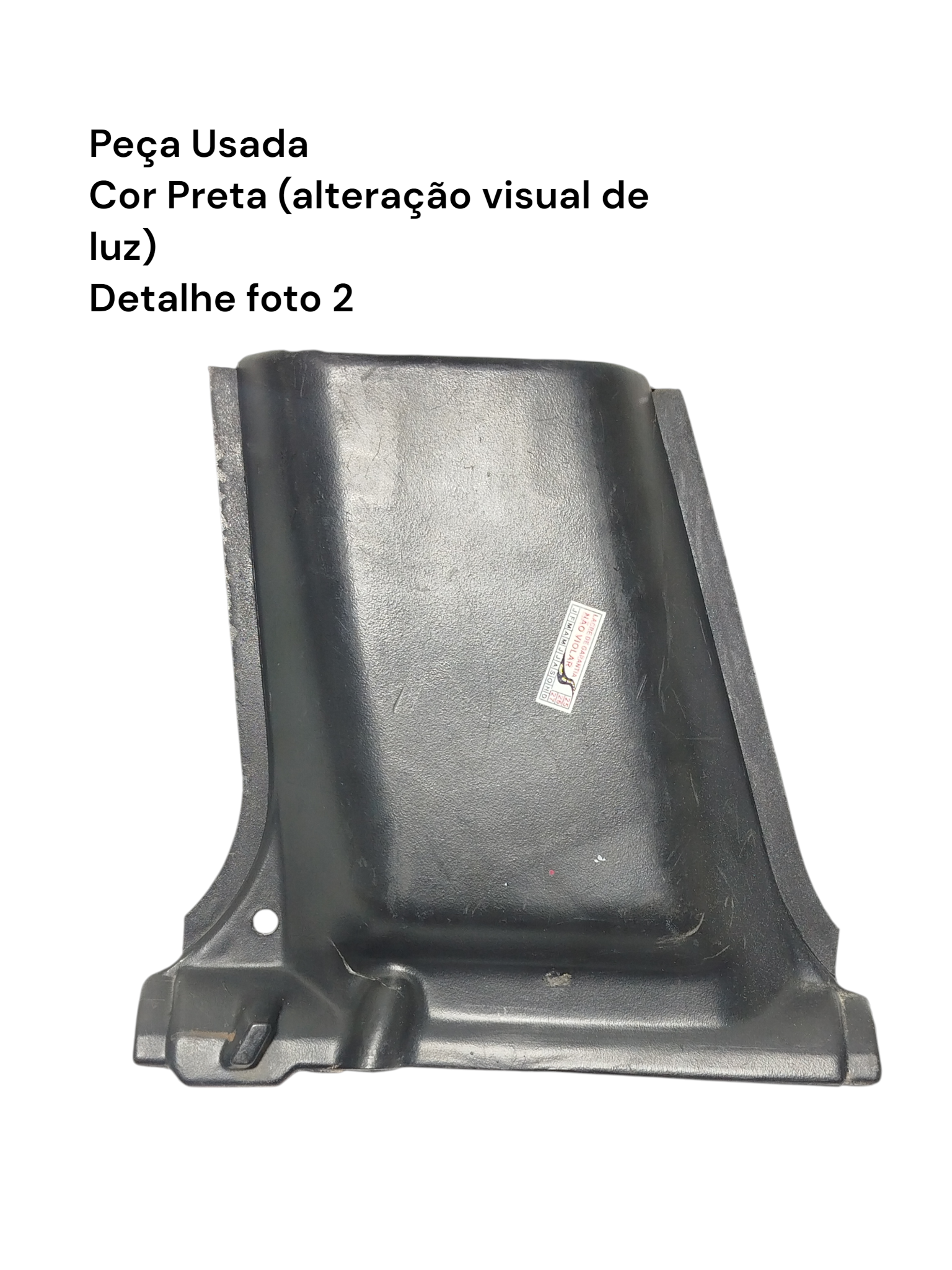 Acabamento Colula Inferior Esq Motorista Fiat Fiorino 2010