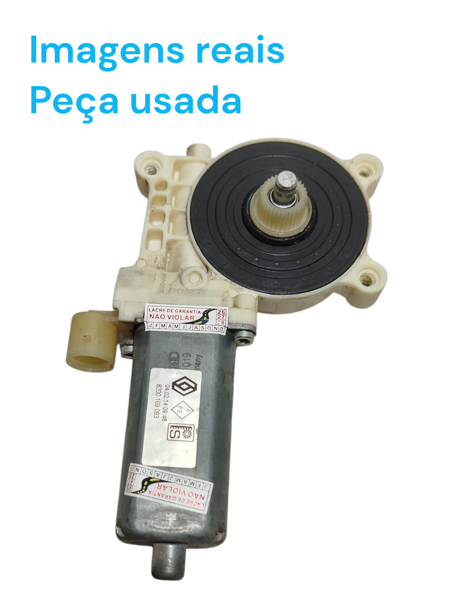 Motor Máquina Vidro Diant Dir Renault Clio 2015 8200169093