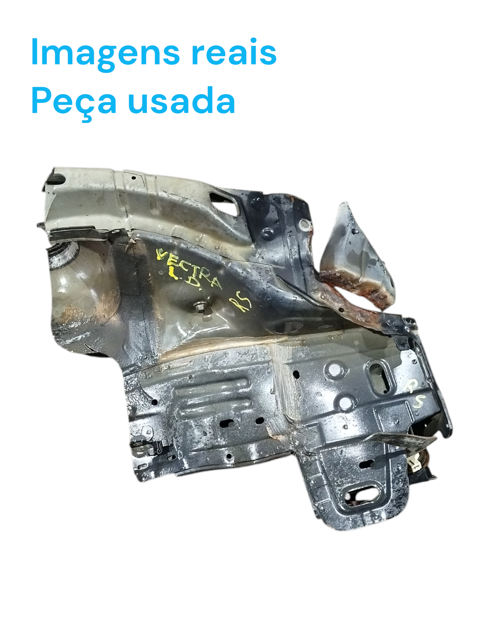 Ponta De Longarina Direita Chevrolet Vectra 2008 Preto
