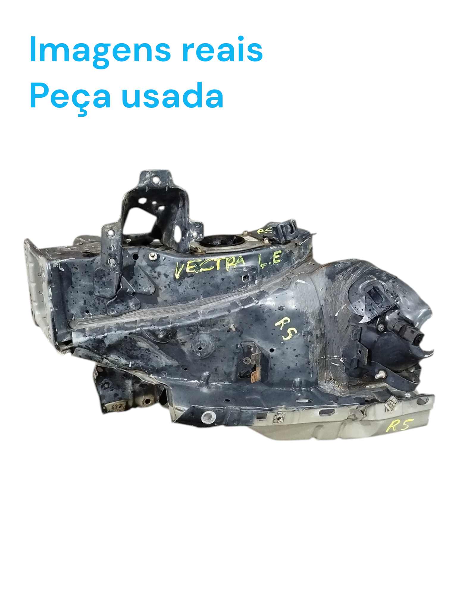 Ponta Longarina Esquerda Chevrolet Vectra 2008 Preto