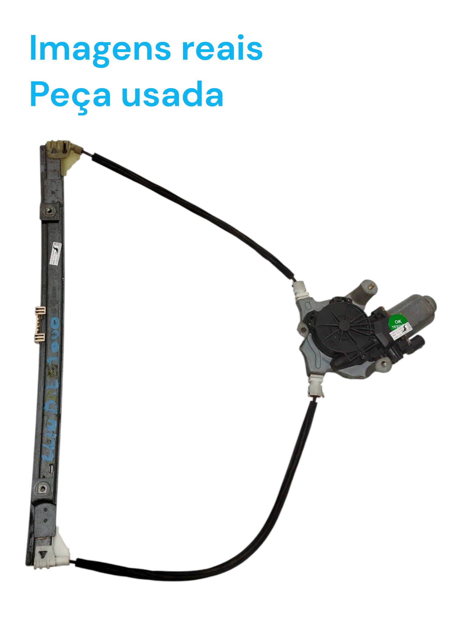 Máquina Vidro Elétrico Diant Esq Motorista Clio 2p 2000