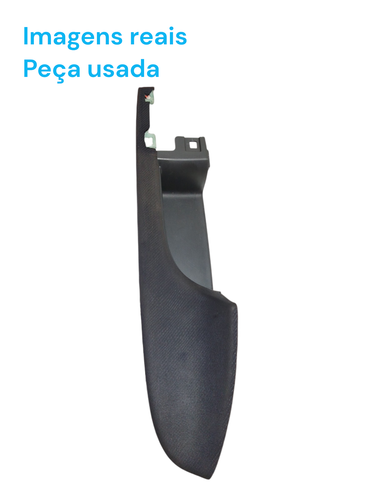 Moldura Puxador Interno Porta Tras Direita Honda City 2012 Preto