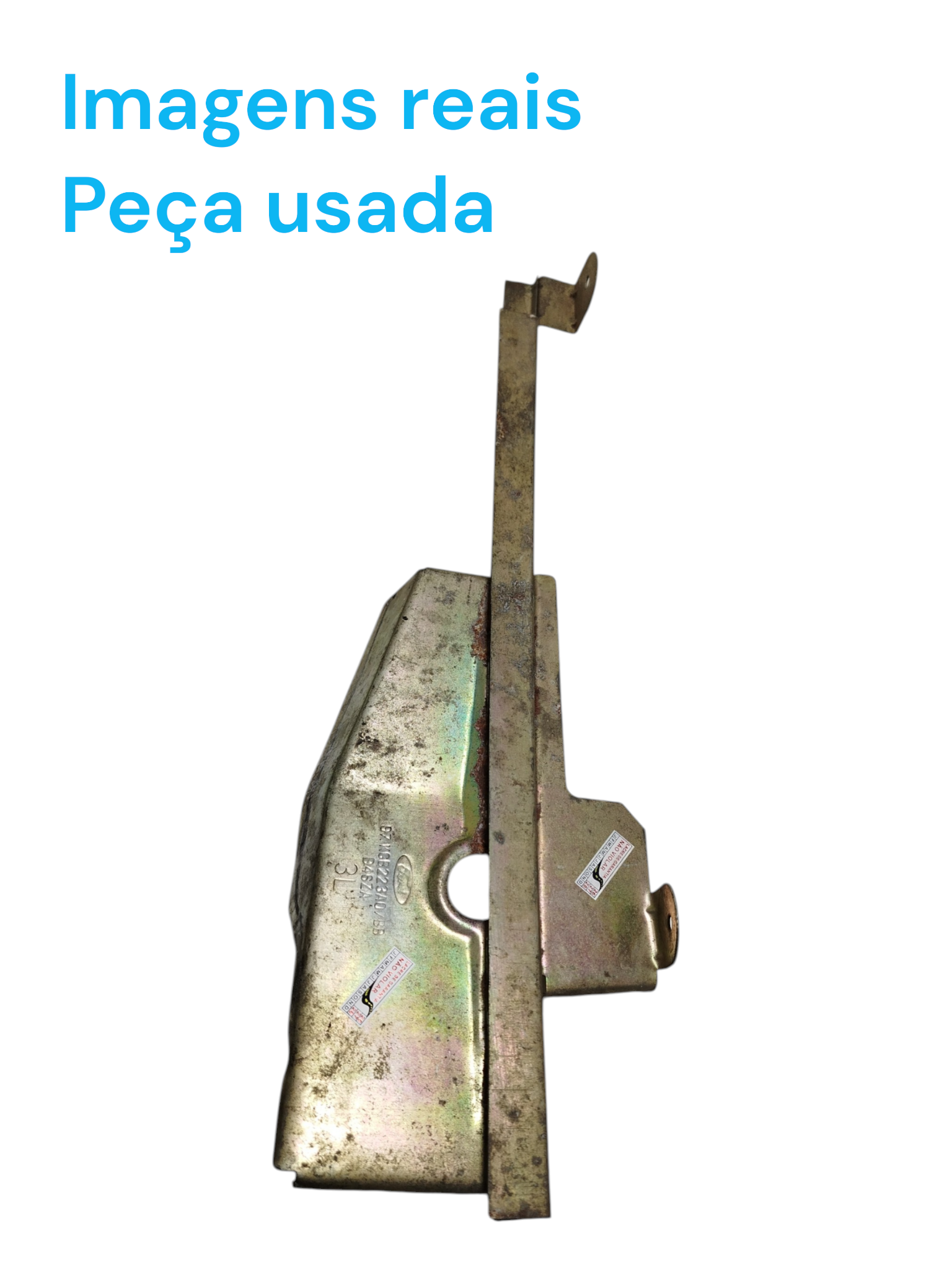 Guia Vidro Porta Dianteira Esquerda Ford Ka 2000 97KGB223A07