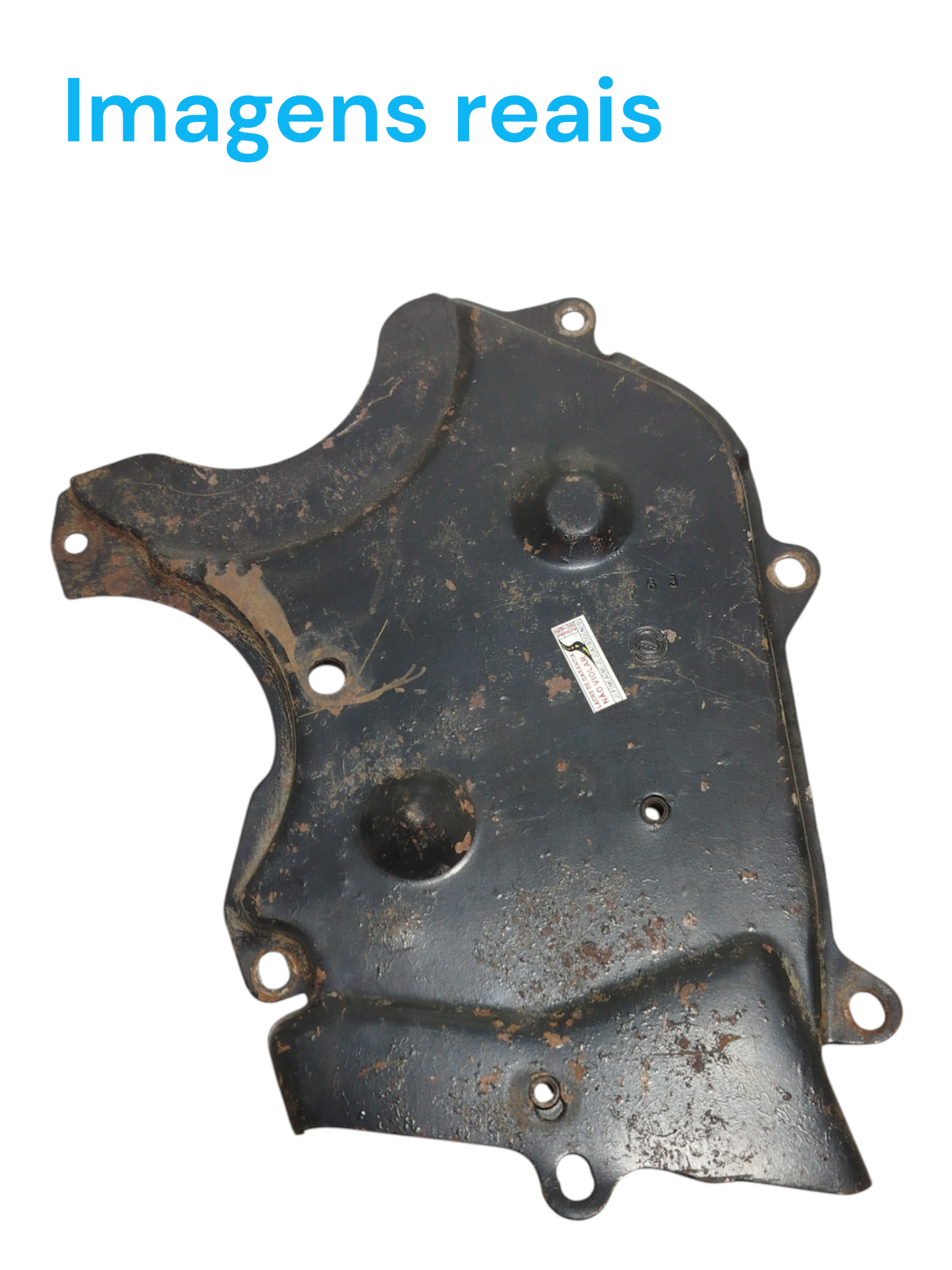 Chapa Proteção Traseira Interna Correia Dentada Fiat Uno 96
