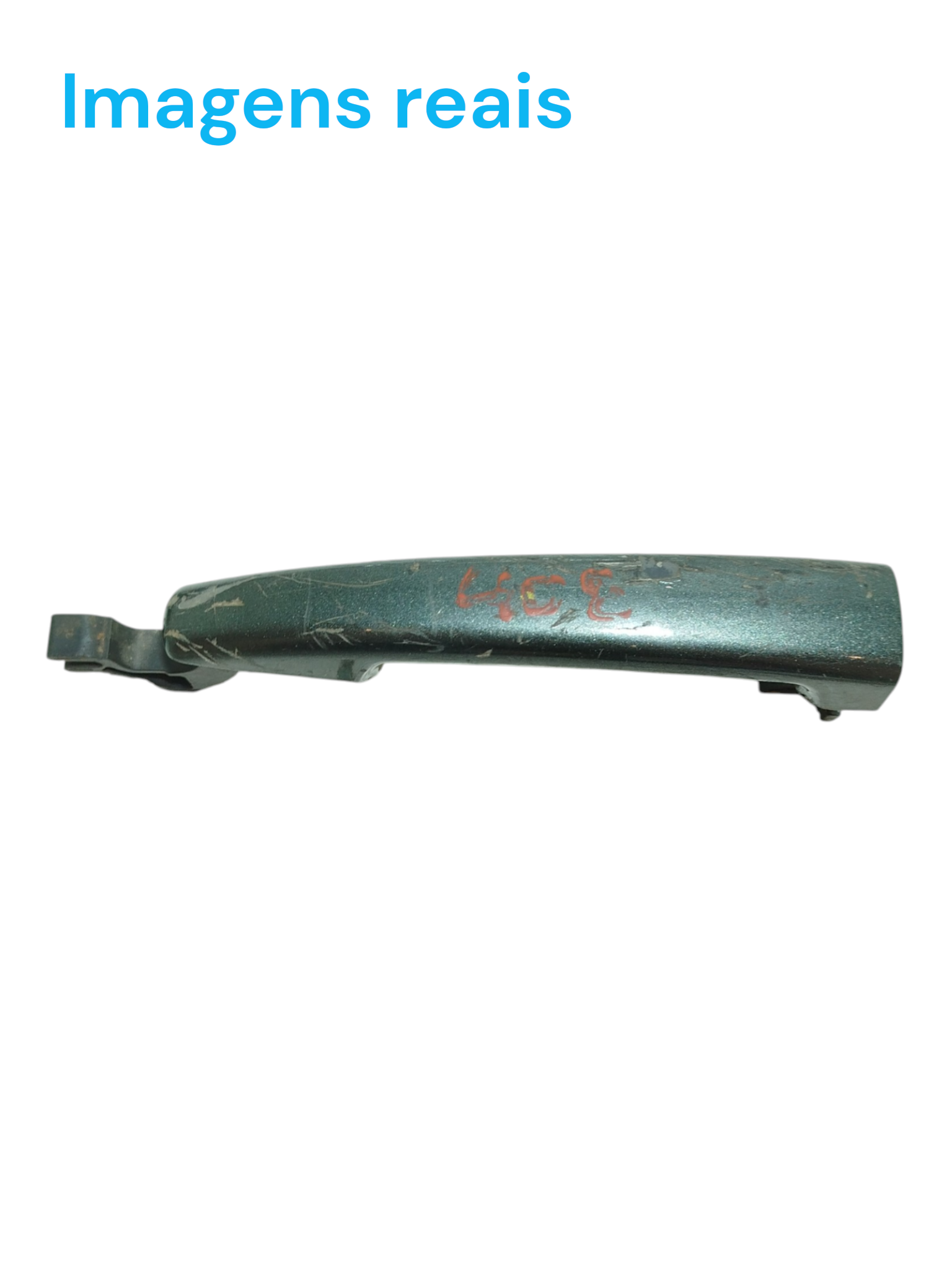 Maçaneta Externa Dianteira Esquerda Peugeot 408 2013 Verde Dianteira
