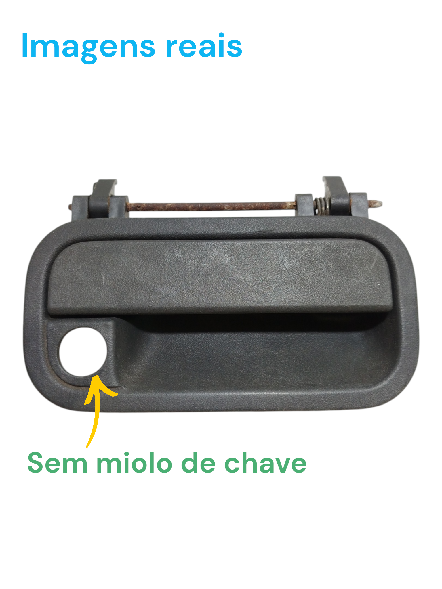 Macaneta Externa Dianteira Direita Chevrolet Corsa 1999 Preto Dianteira