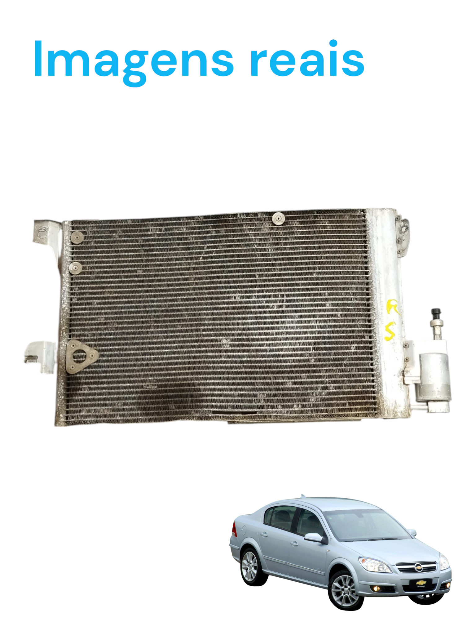 Condensador Ar Condicionado GM Vectra 2.0 2008