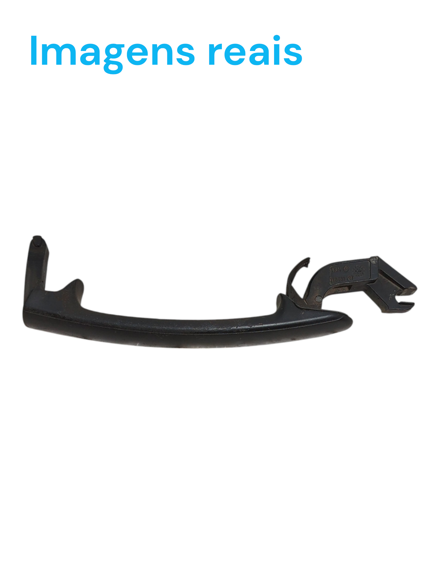 Maçaneta Externa Volkswagen Fox 2014 3b0837207 Preto Dianteira/traseira