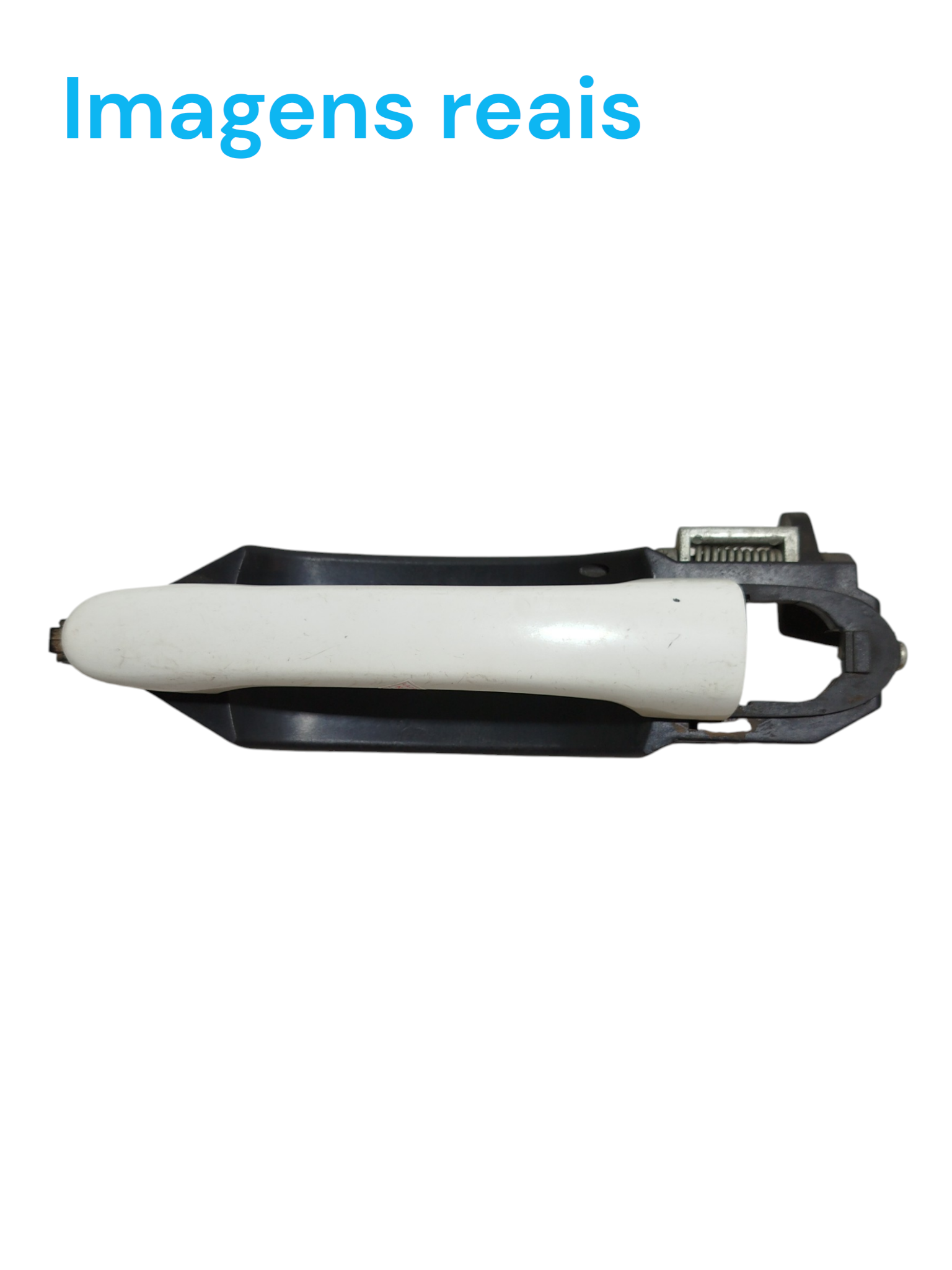 Maçaneta Externa Esquerda Fiat Palio Siena 2005 Branco Dianteira