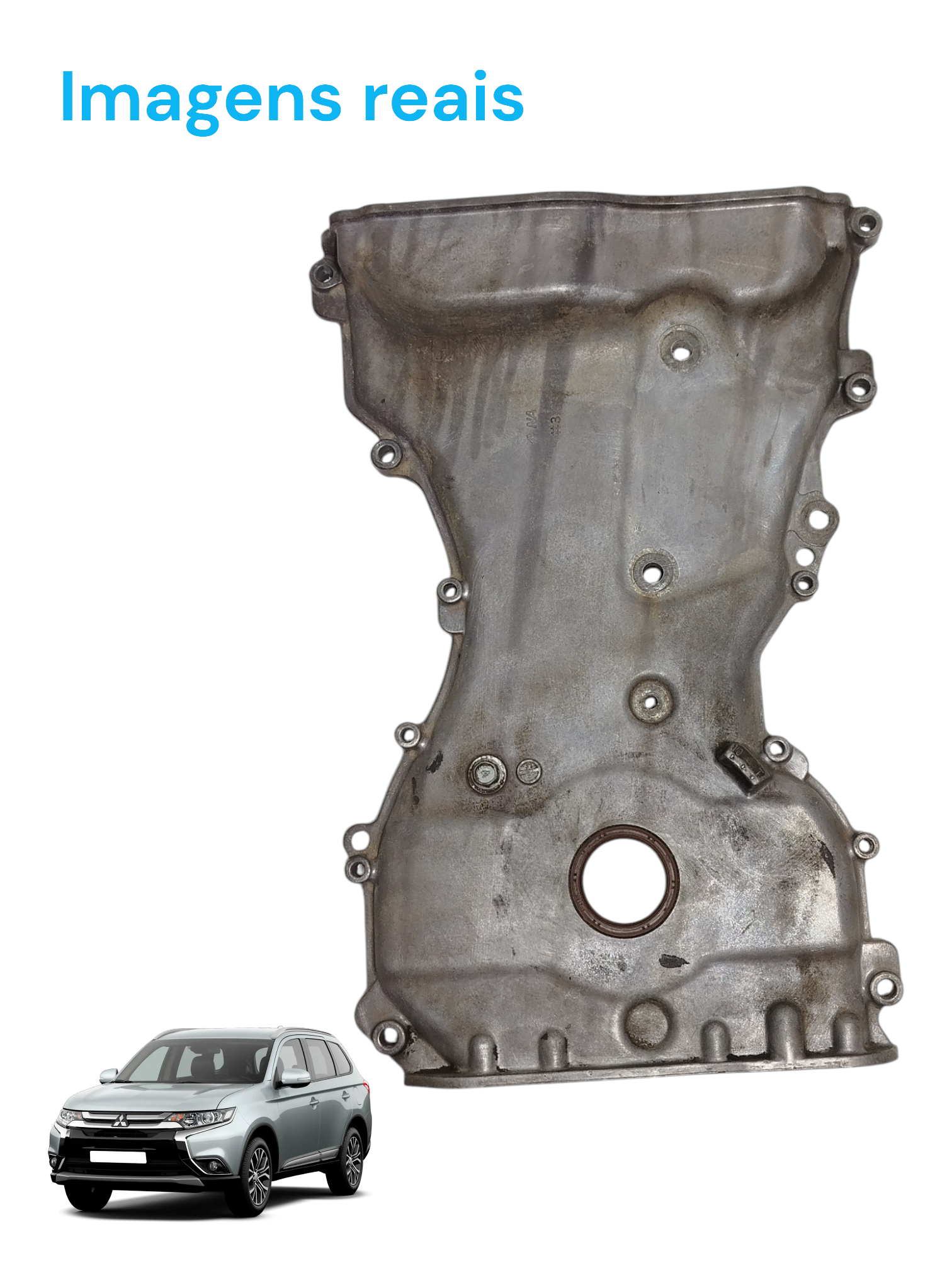 Tampa Lateral Motor Mitsubishi Outlander 2.4 16v 2010