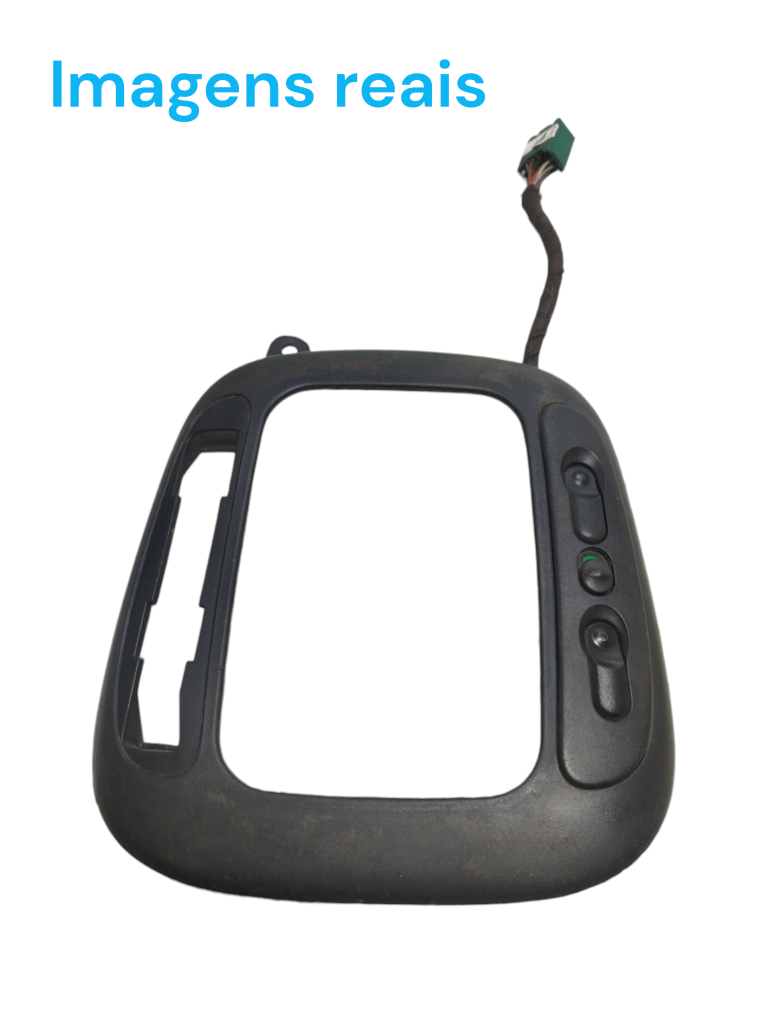 Moldura Console Cambio Botão Vidro Gm Vectra 2000 90436072
