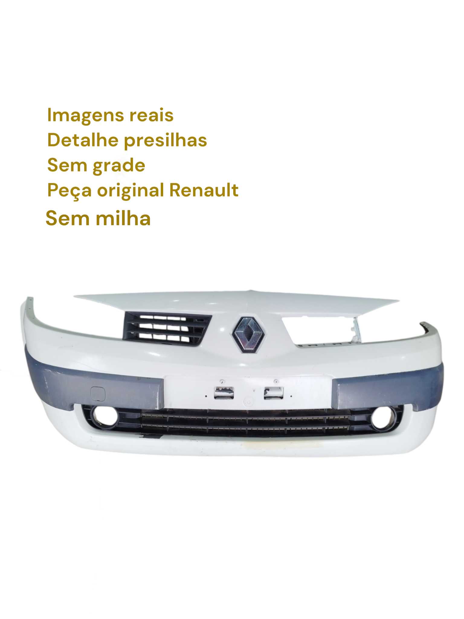Parachoque Dianteiro Renault Megane 2008 8200142000 Detalhe