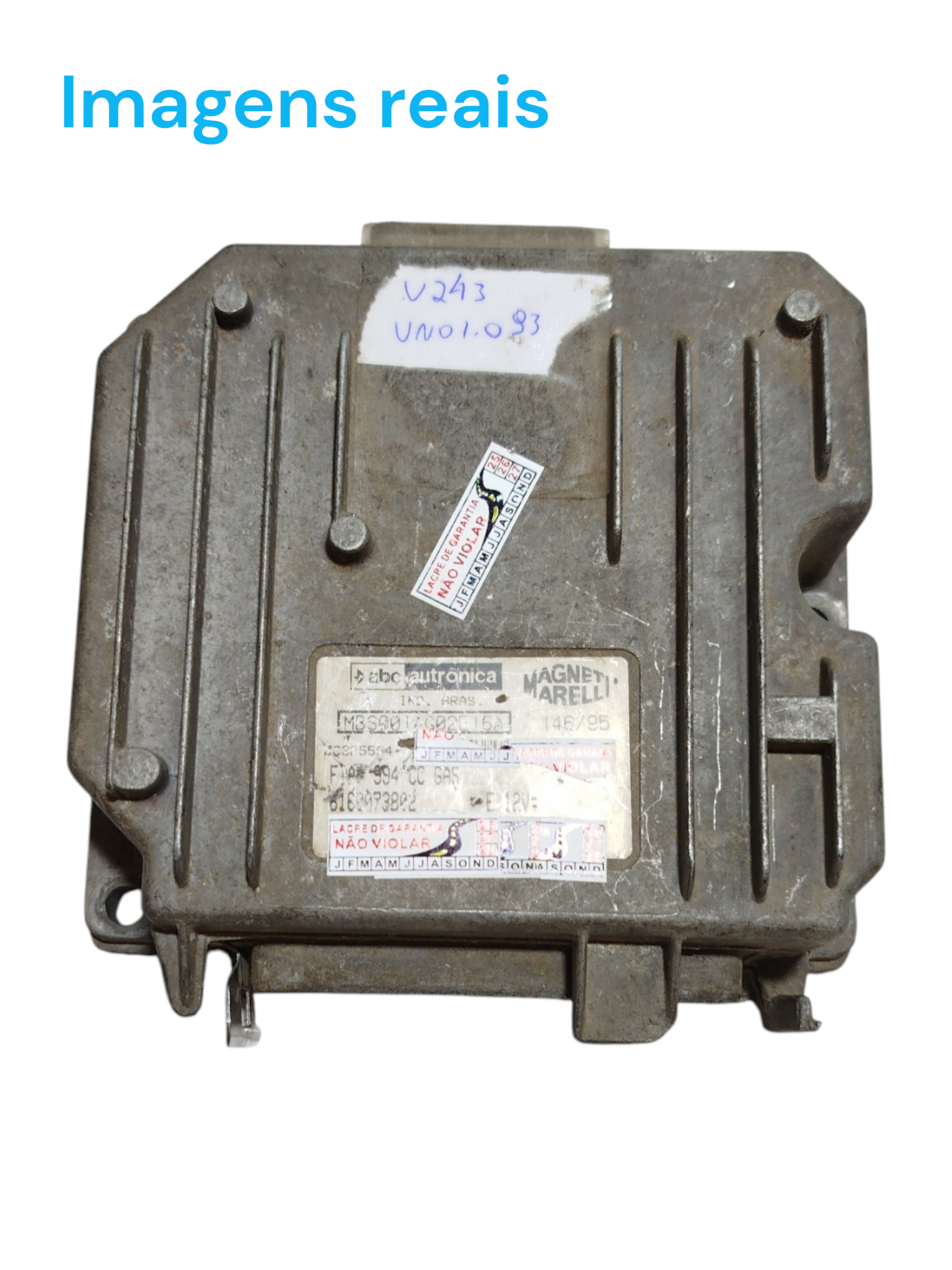 Módulo Injeção Eletrônica Fiat Uno 1.0 8v 1993 6160073802