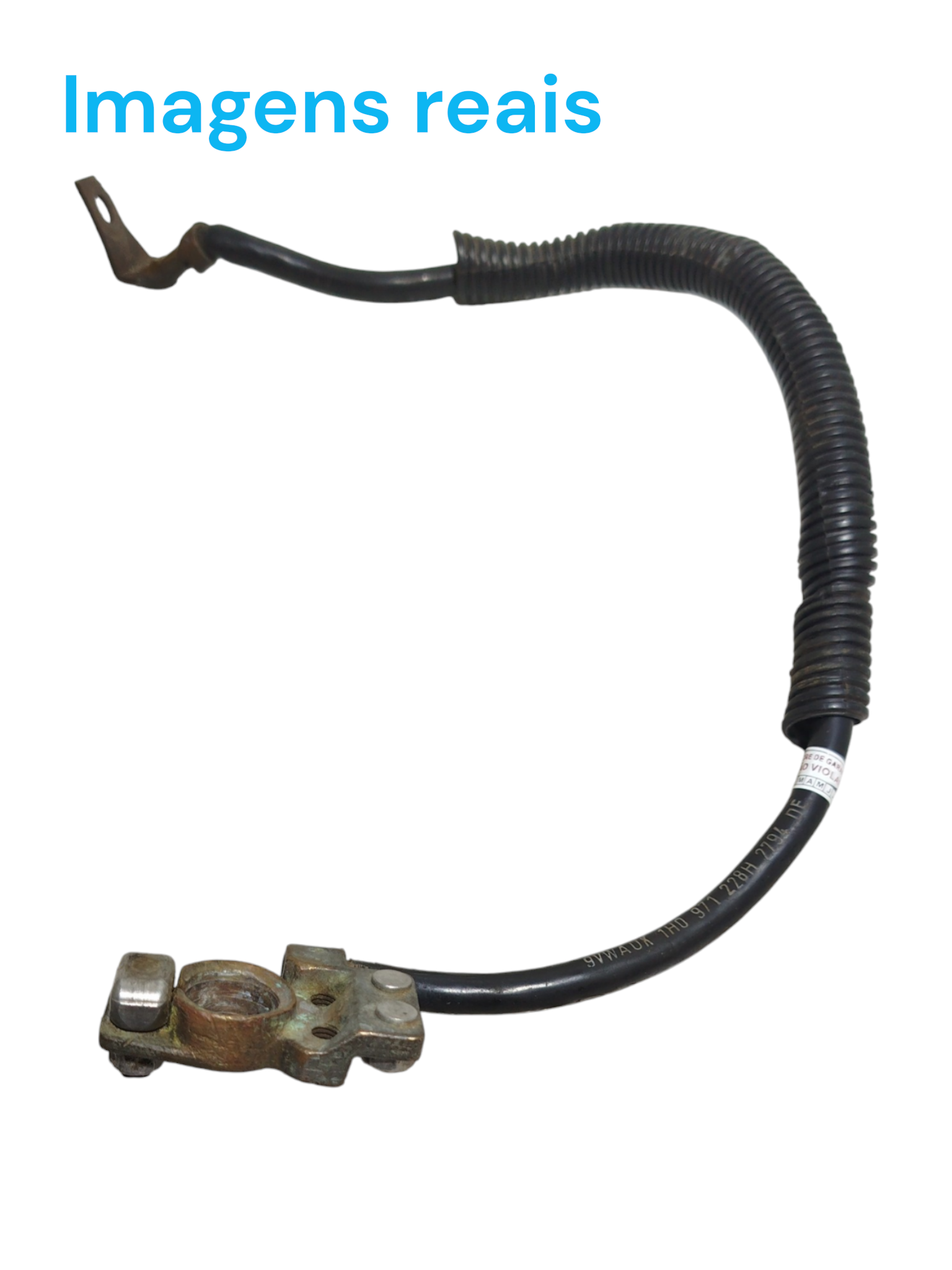 Cabo Positivo Bateria Volkswagen Golf 1996 1H0971228H