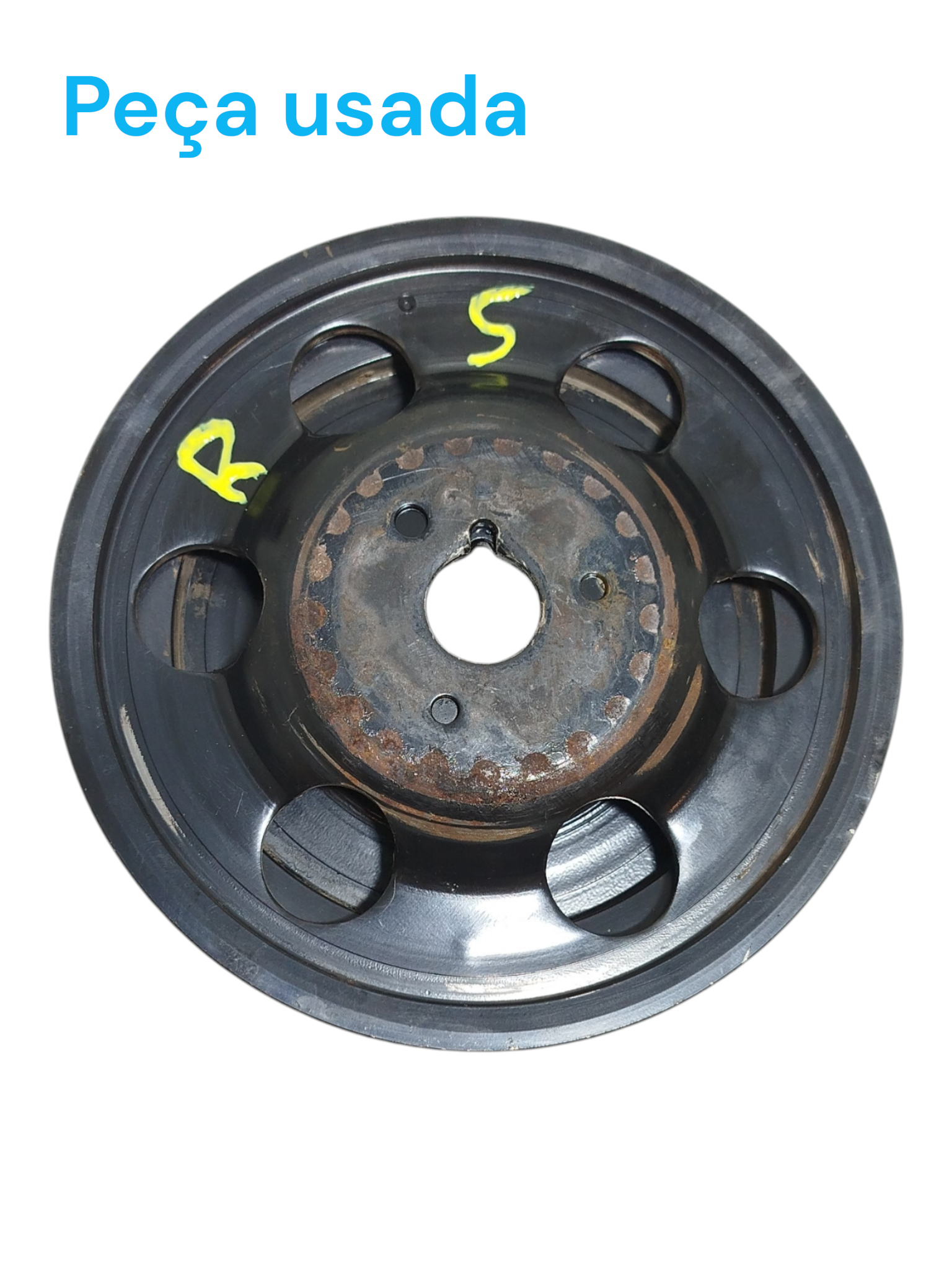 Polia Dupla Virabrequim Peugeot 206 1.0 16v 2005 036888