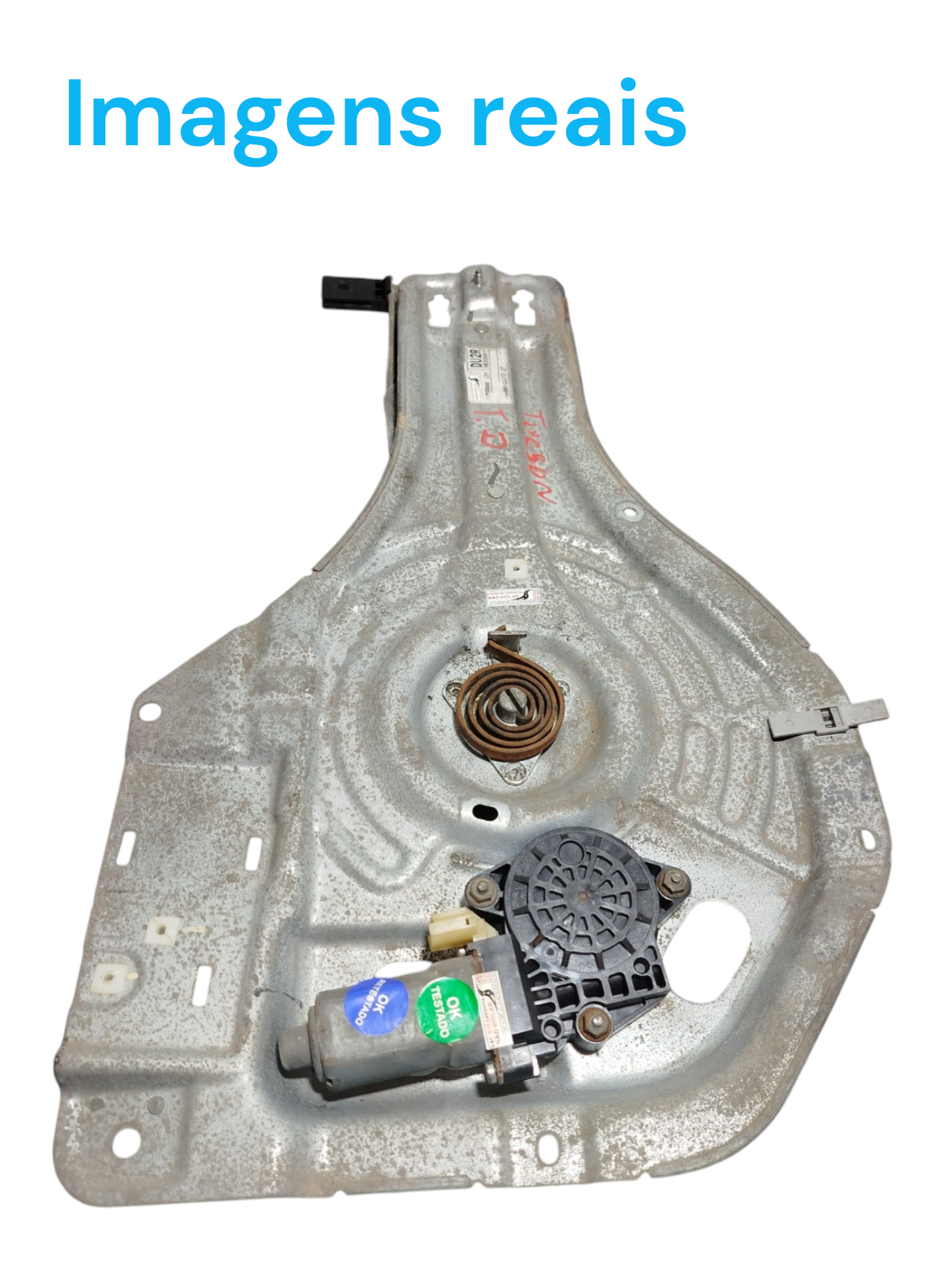 Máquina Vidro Traseiro Direito Hyundai Tucson 2013 2600948