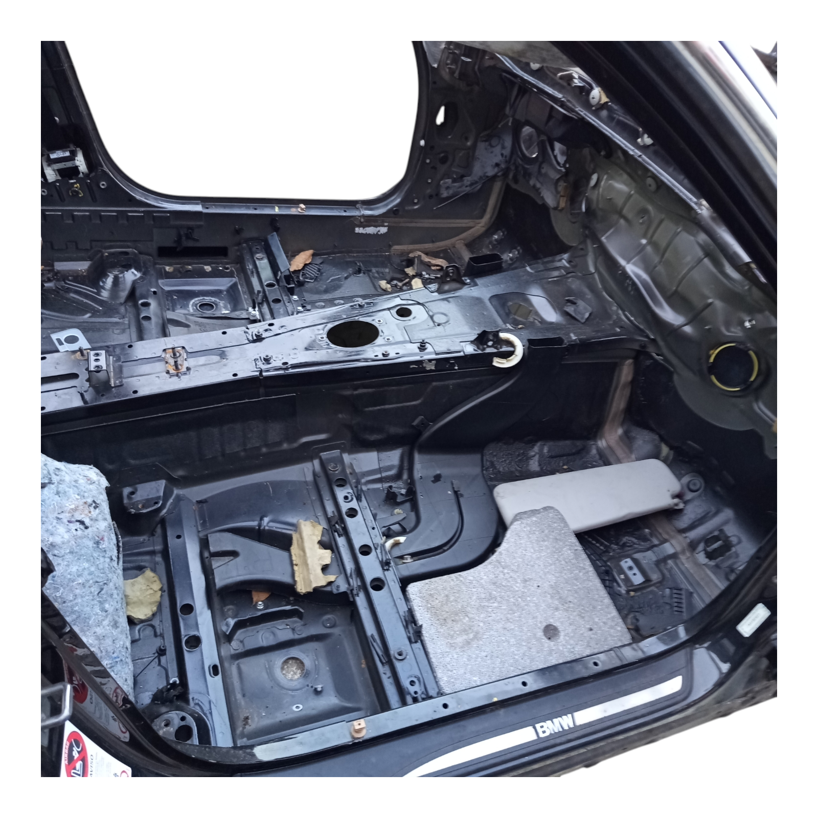 recorte lata monobloco parte de baixo bmw 325i 2007 A 2012 6