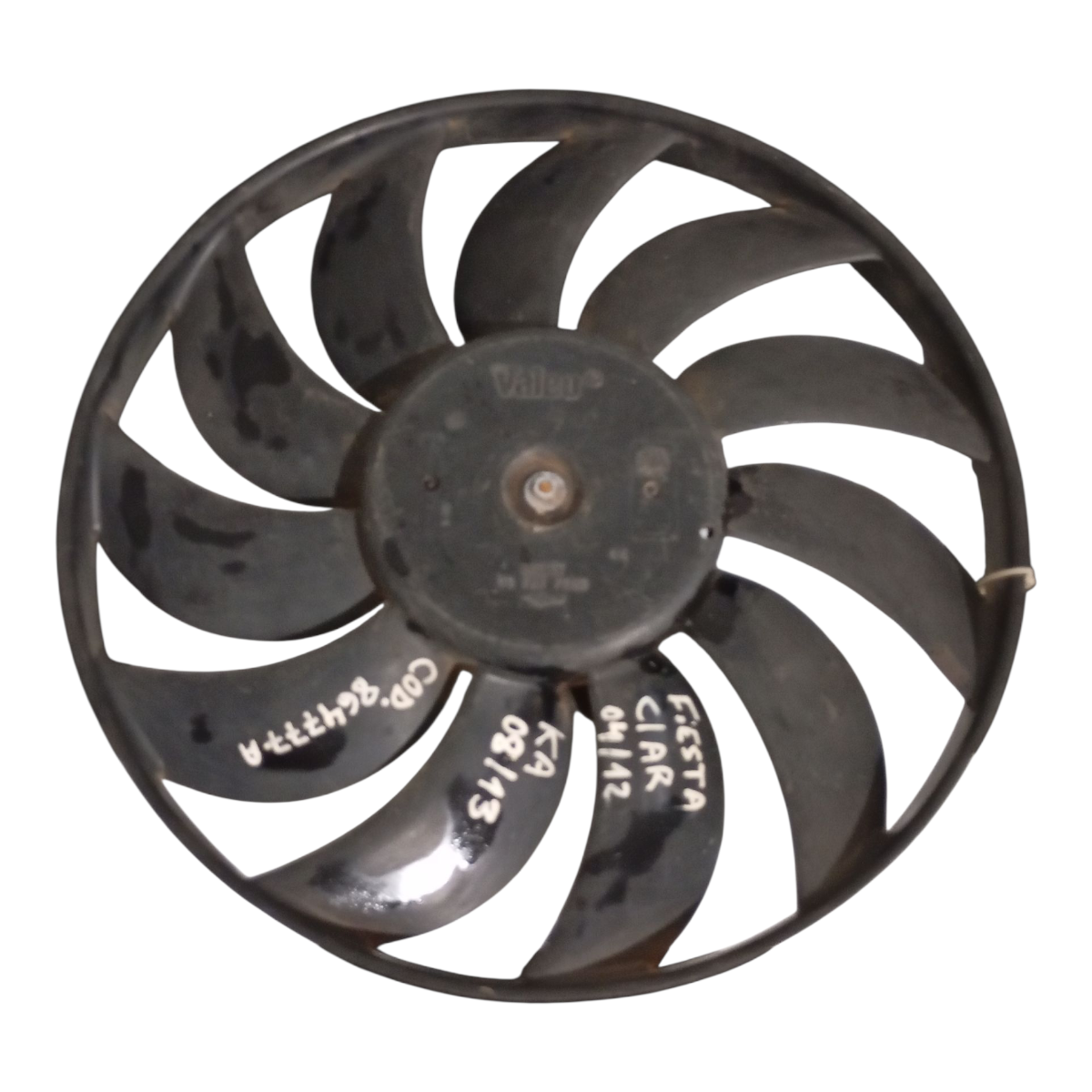 Ventoinha Eletroventilador Ford Fiesta Ka C/ Ar 1999 A 2002
