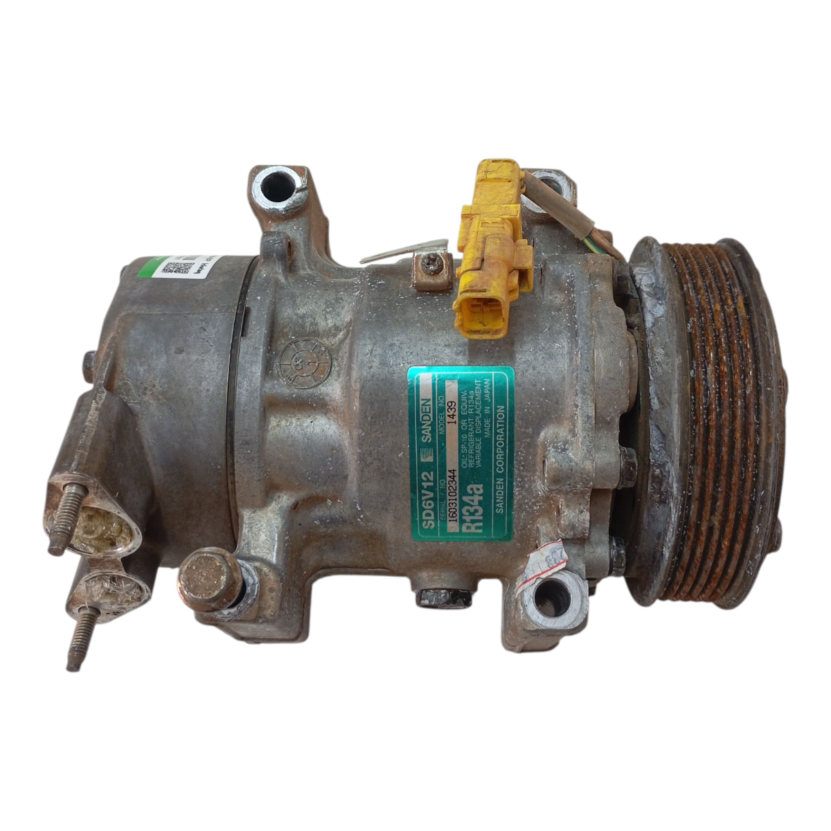 Compressor Ar Condicionado Citroën C3 1.6 2003 2004 A 2011 4