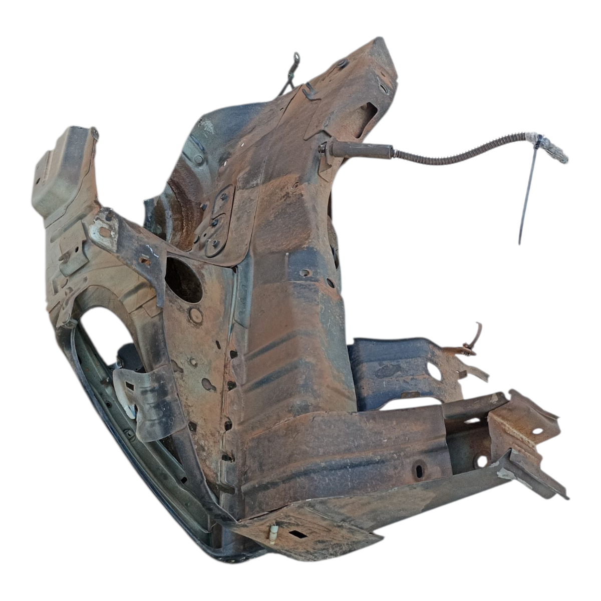 Longarina Mini Frente Peugeot 206 Esq 2002 2003 2004 A 2008 3