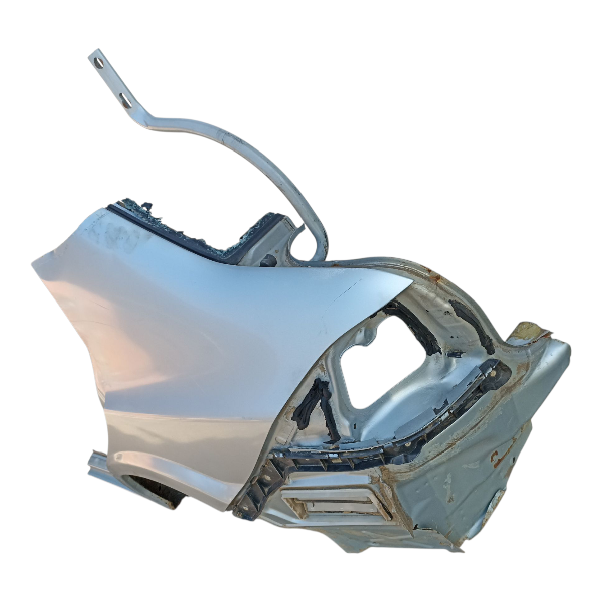 Lateral Retalho Prisma Esq 2007 2008 2009 2010 2011 2012 Prata 2