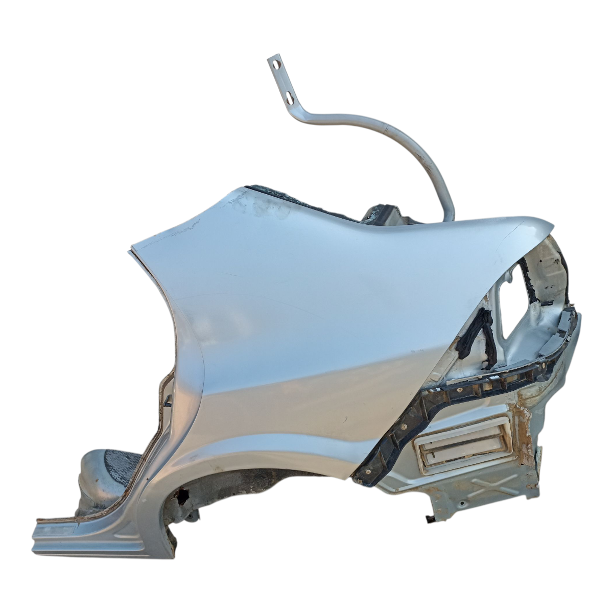 Lateral Retalho Prisma Esq 2007 2008 2009 2010 2011 2012 Prata 4