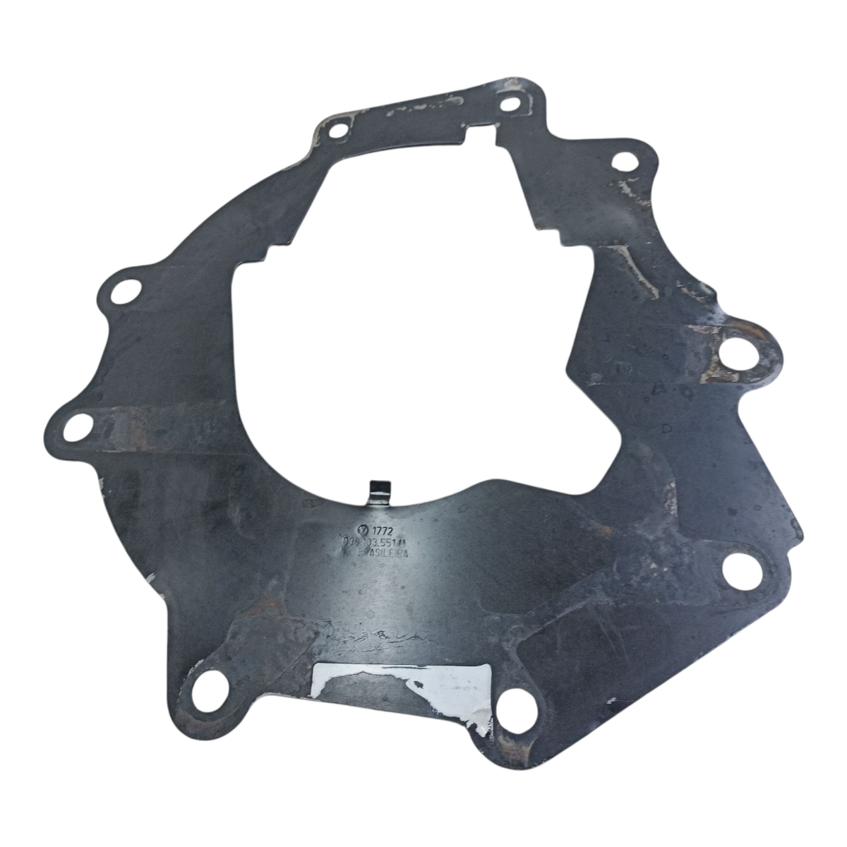Chapa Flange Motor Cambio Fox Gol Polo Golf 1.6 2003 A 2010