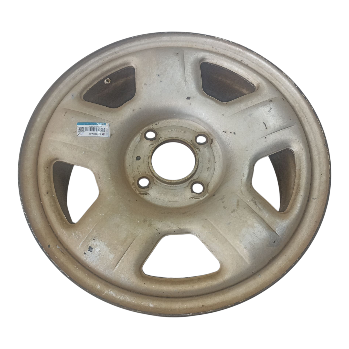 Roda Ferro Aro 15 4×108 Ecosport 2003 2004 2005 A 2012 5