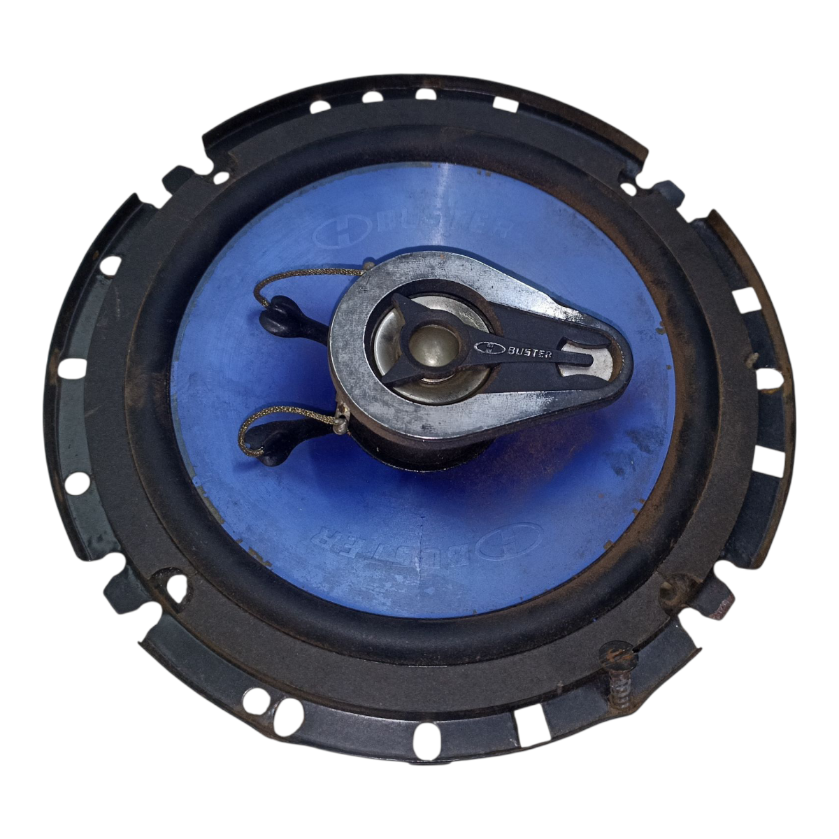 Alto Falante 6 Polegadas Triaxial Azul H-buster Fox 03 A 10