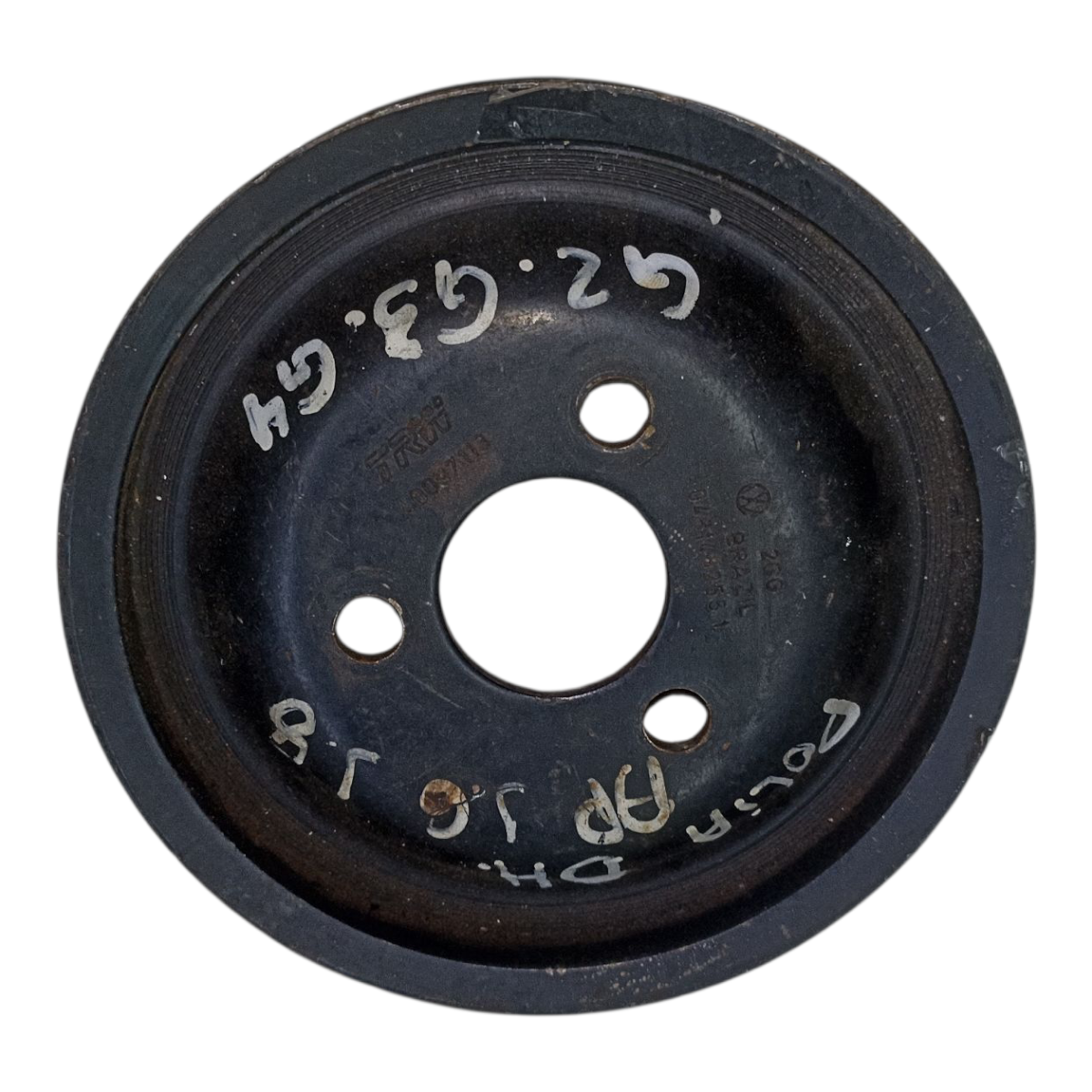 Polia Bomba Hidraulica Motor AP Gol Sav Parati 1.6