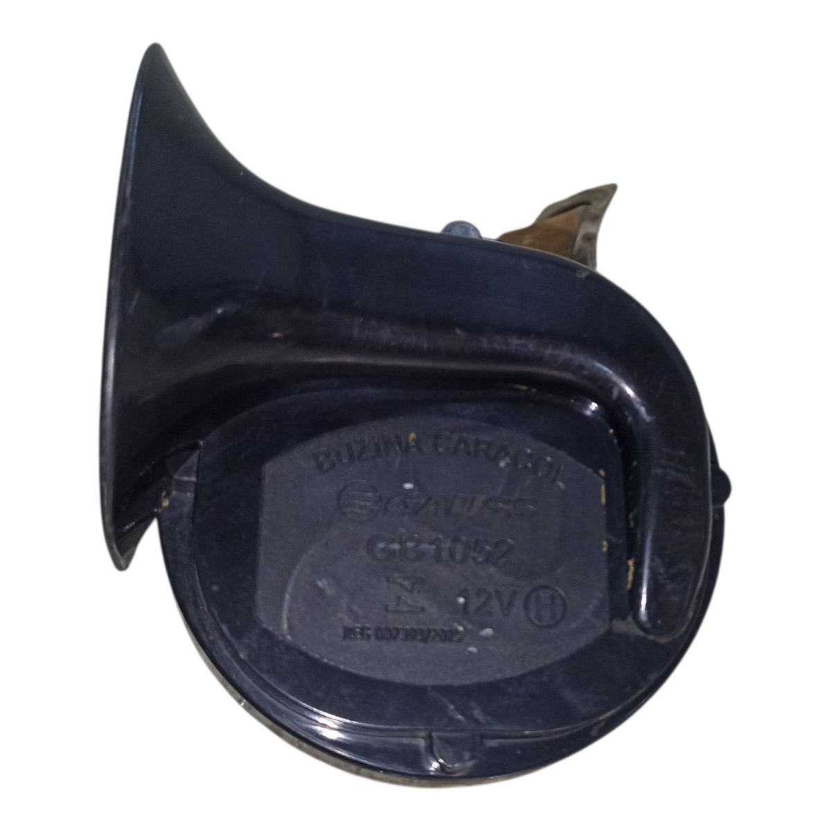 Buzina Caracol Universal 12v 2 Conectores Gauss Gb1052