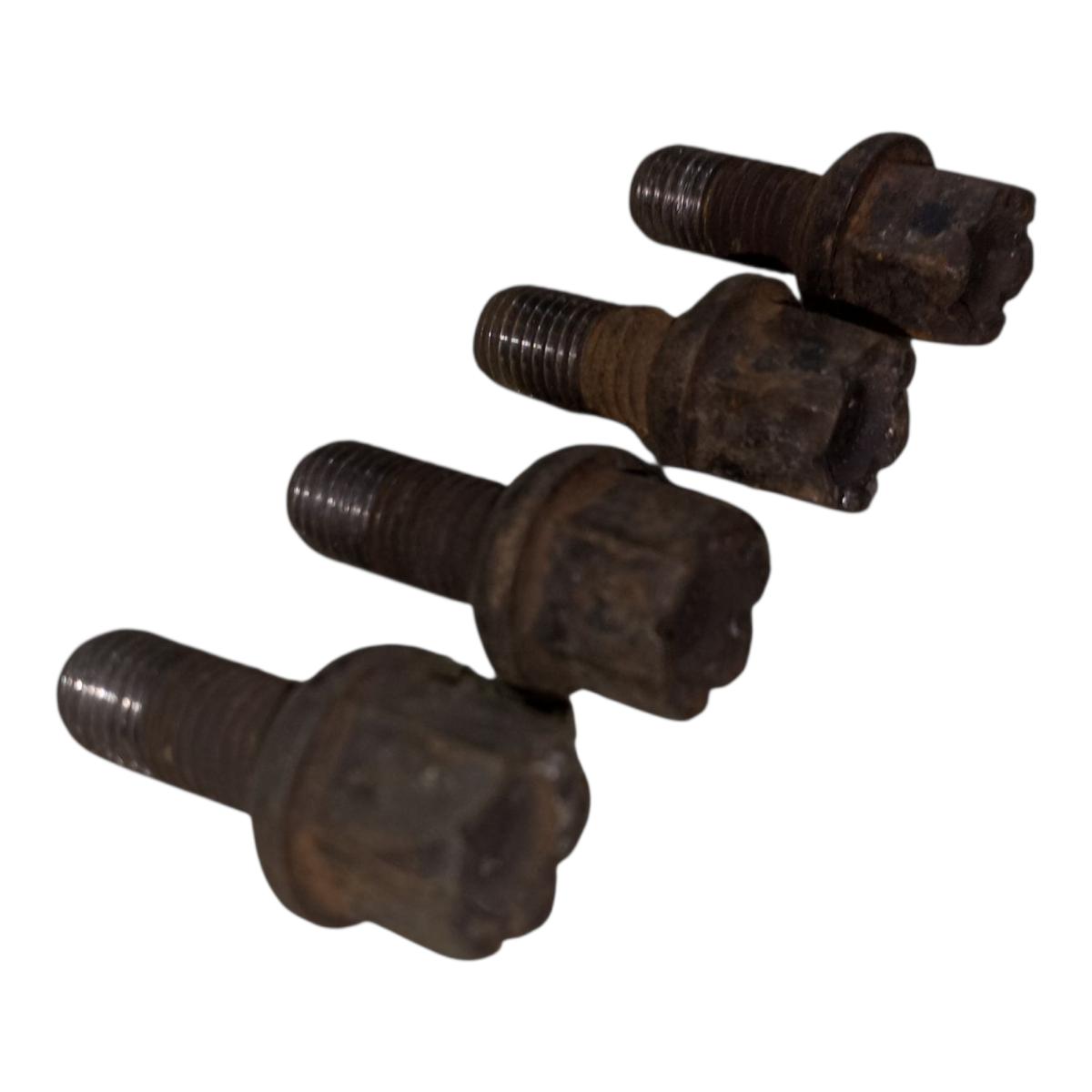 Kit 4 Parafuso Roda Ferro Gol Quadrado 1987 1988 A 1994
