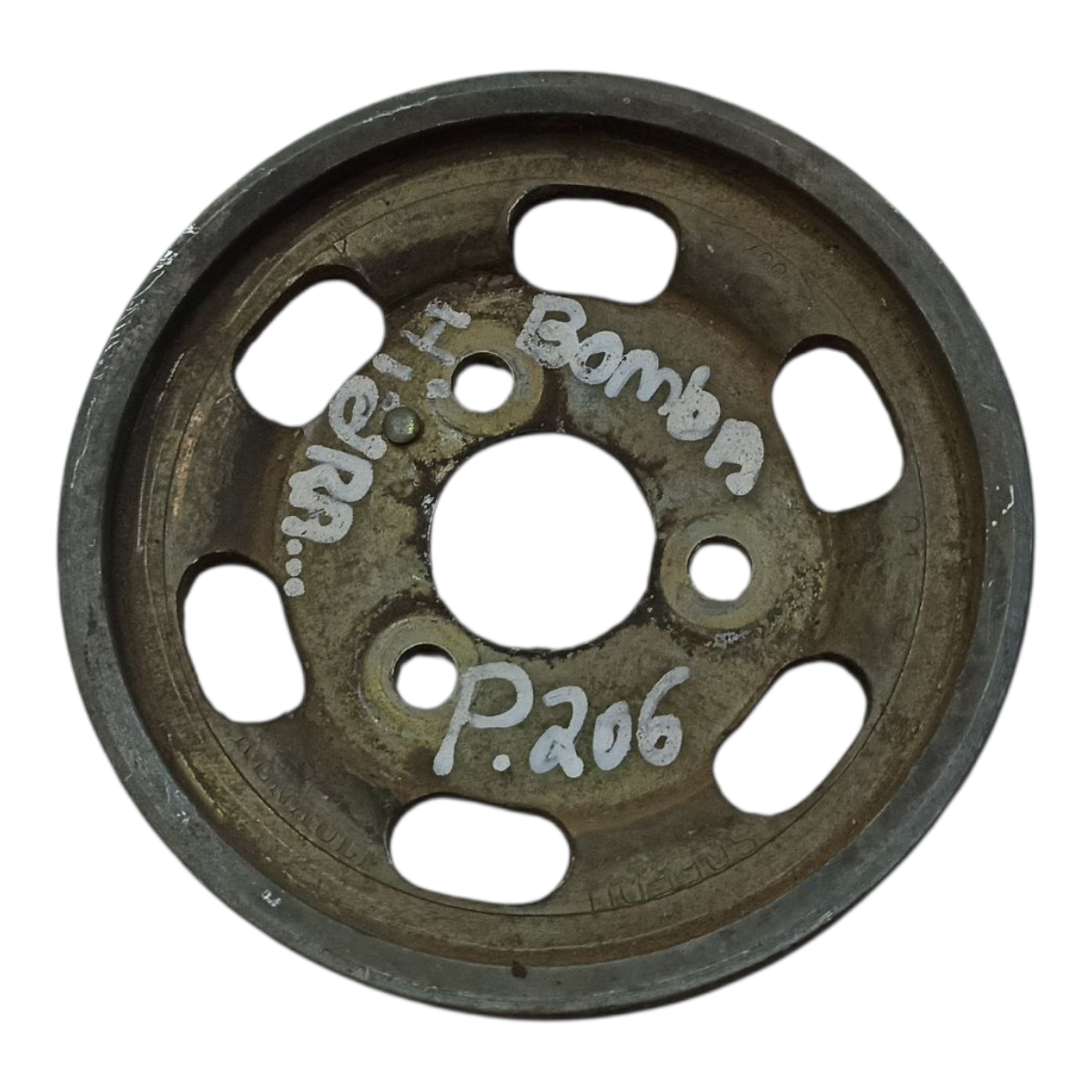 Polia Bomba Direção Hidráulica Peugeot 206 207 1999 A 2009 1