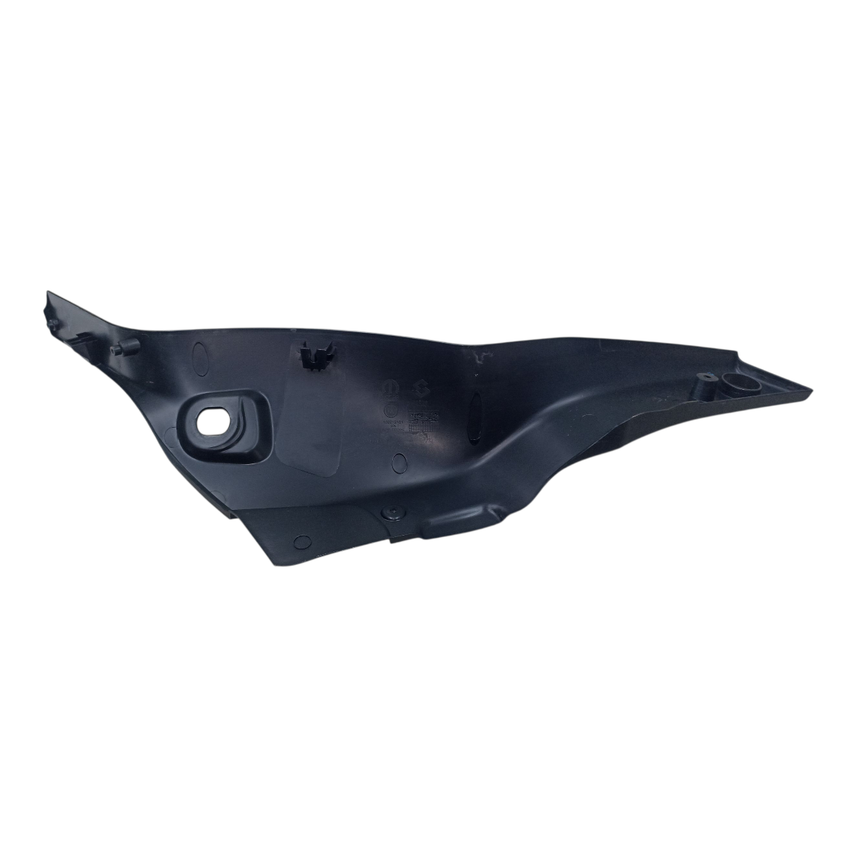 Acabamento Lateral Porta Malas Esquerdo Uno 2016 A 2020 Cinza 3