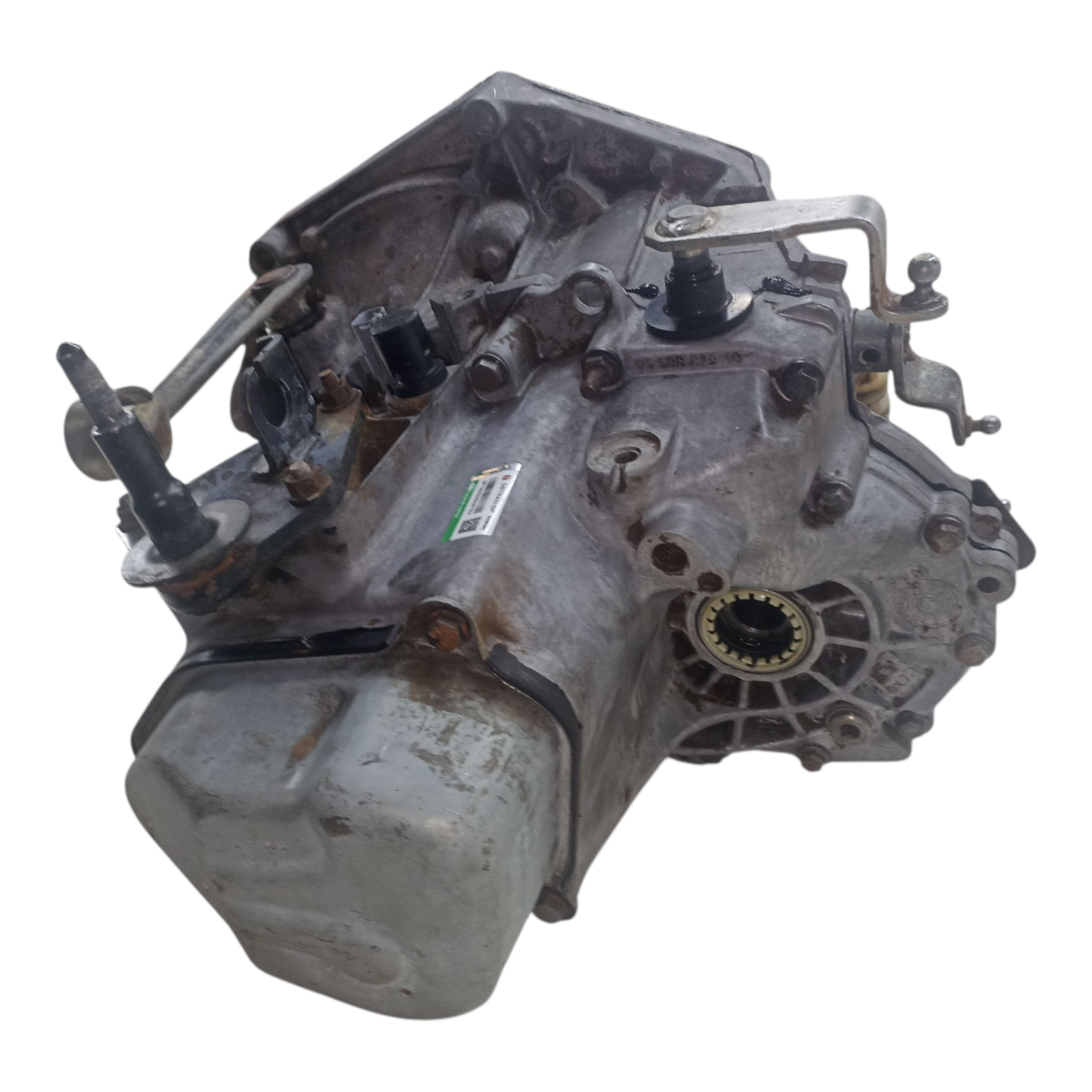 Caixa Marcha Cambio Manual Peugeot 206 1.6 16v Revisado