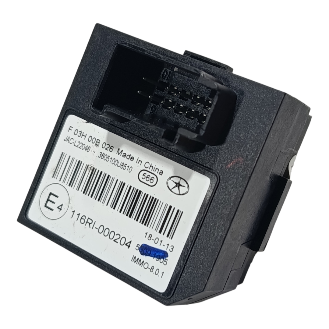 Módulo Controlador Antifurto JAC T40 2019 2020
