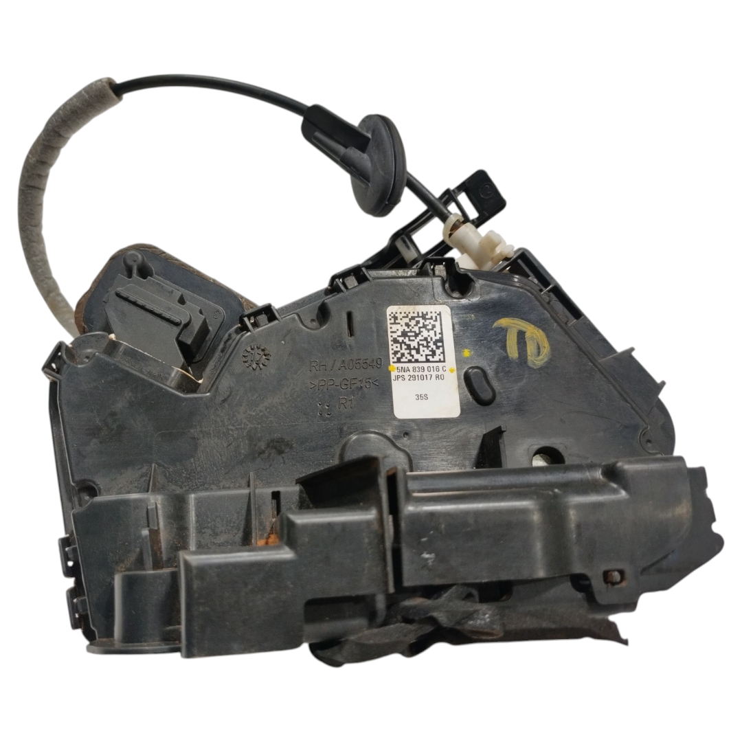 Fechadura Porta Traseira Direita Vw Polo 2018 A 2021 V329