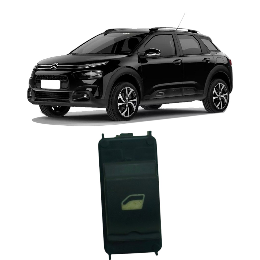 Botão Vidro Traseiro Elétrico Citroen C4 2019 7