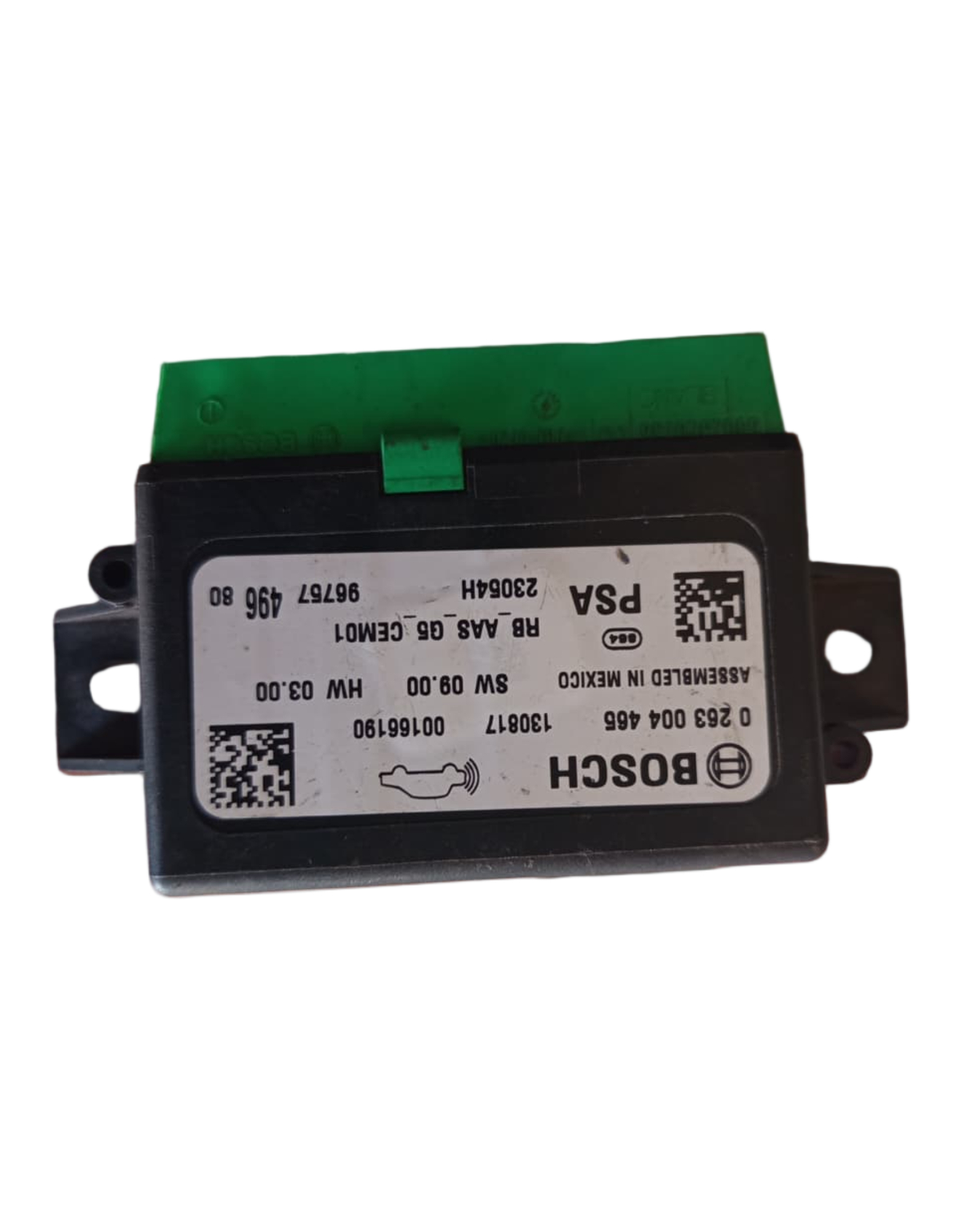 Módulo Sensor Estacionamento Peugeot 208 0263004465 Cor Preto
