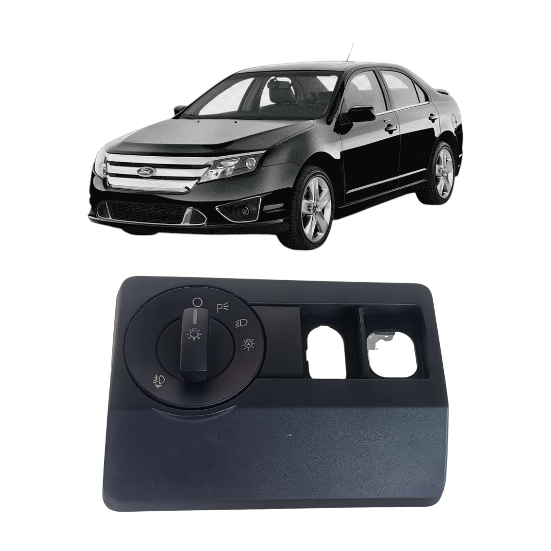 Moldura Botão Farol Ford Fusion 2010 2012