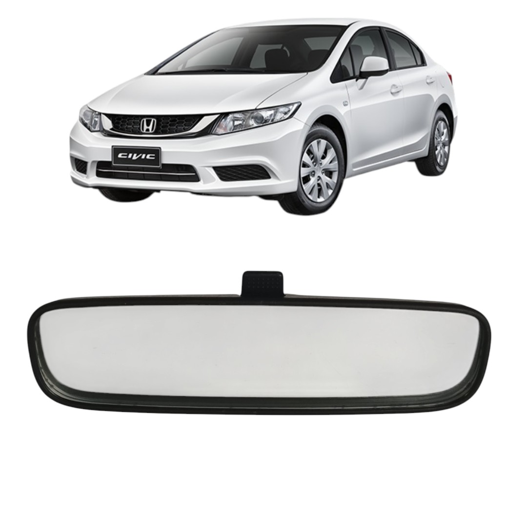 retrovisor interno Honda new Civic 2013 2016 6