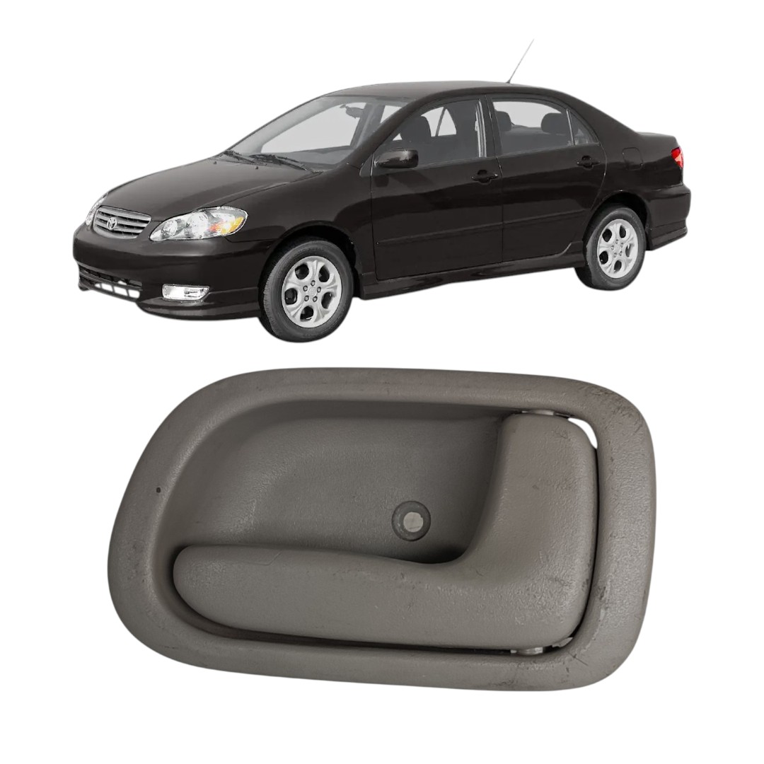 Maçaneta Interna Traseira Direita Toyota Corolla 2004 Traseira 6
