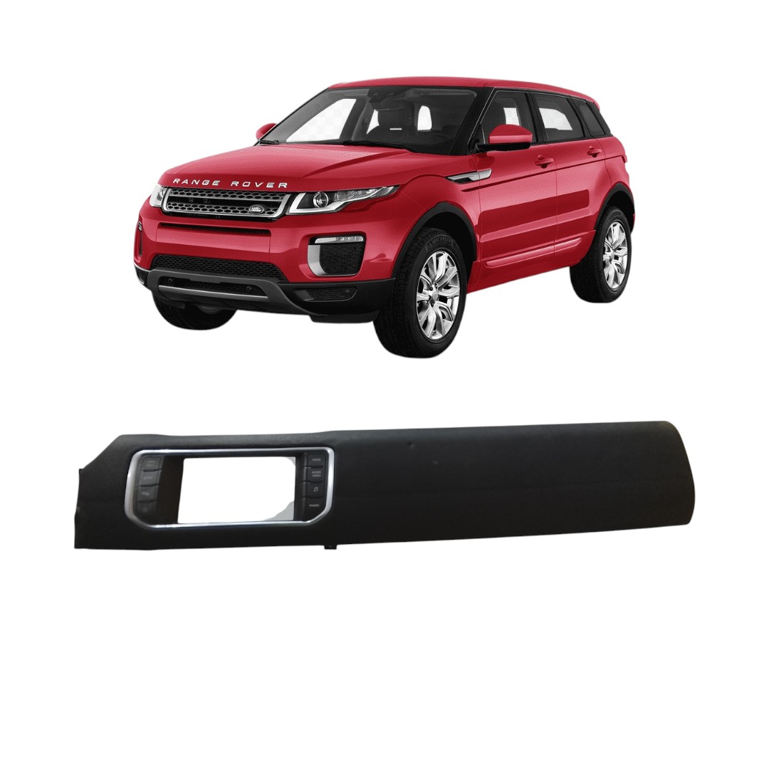 Acabamento Painel Central Multimídia Land Rover Evoque 12/14