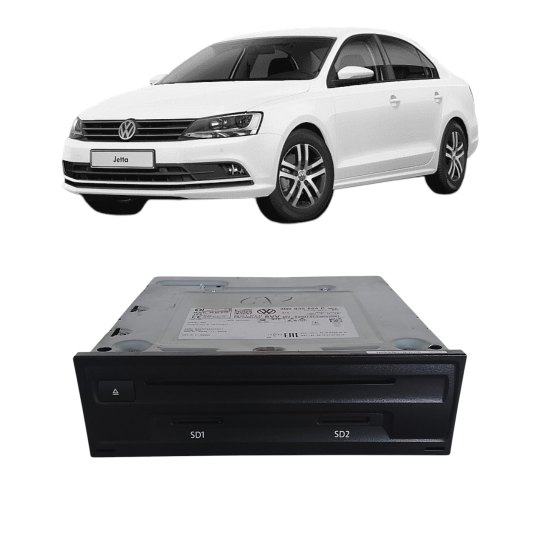 Radio Disquete Painel Volkswagen Jetta 2018 2020