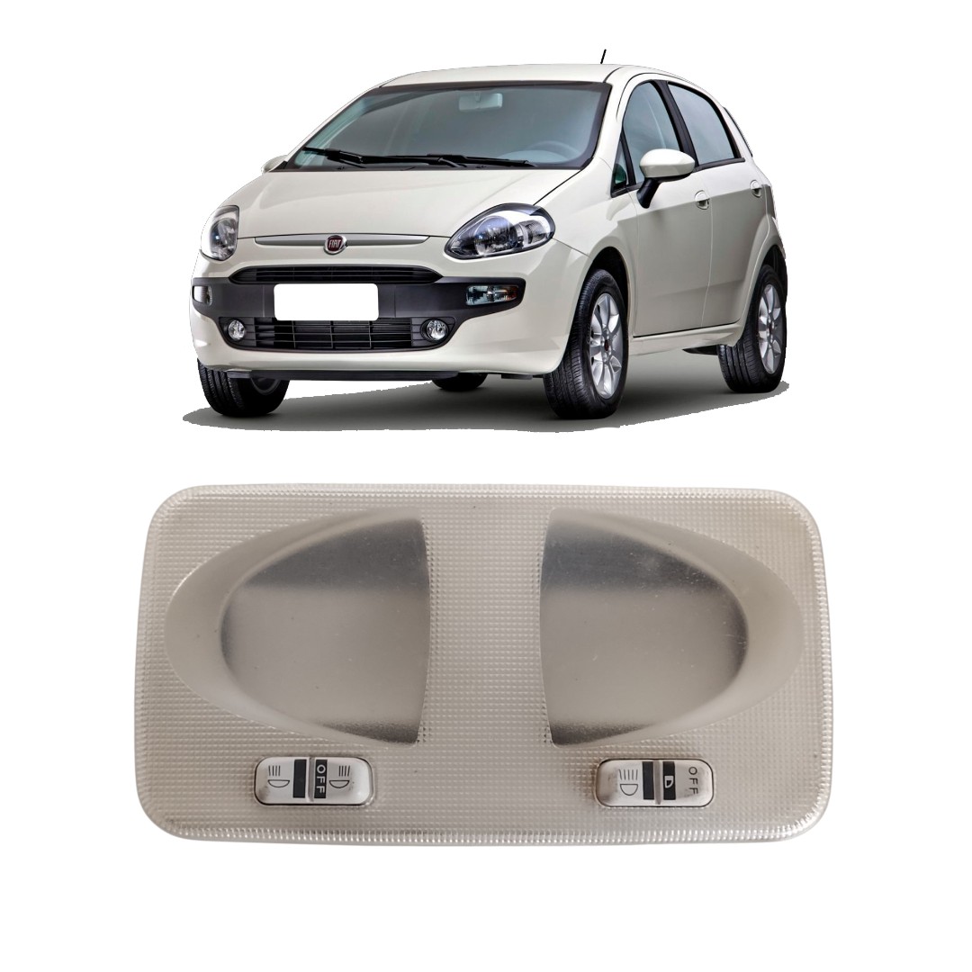 Lanterna Teto Luz Cortesia Fiat Punto Idea 2007 2013